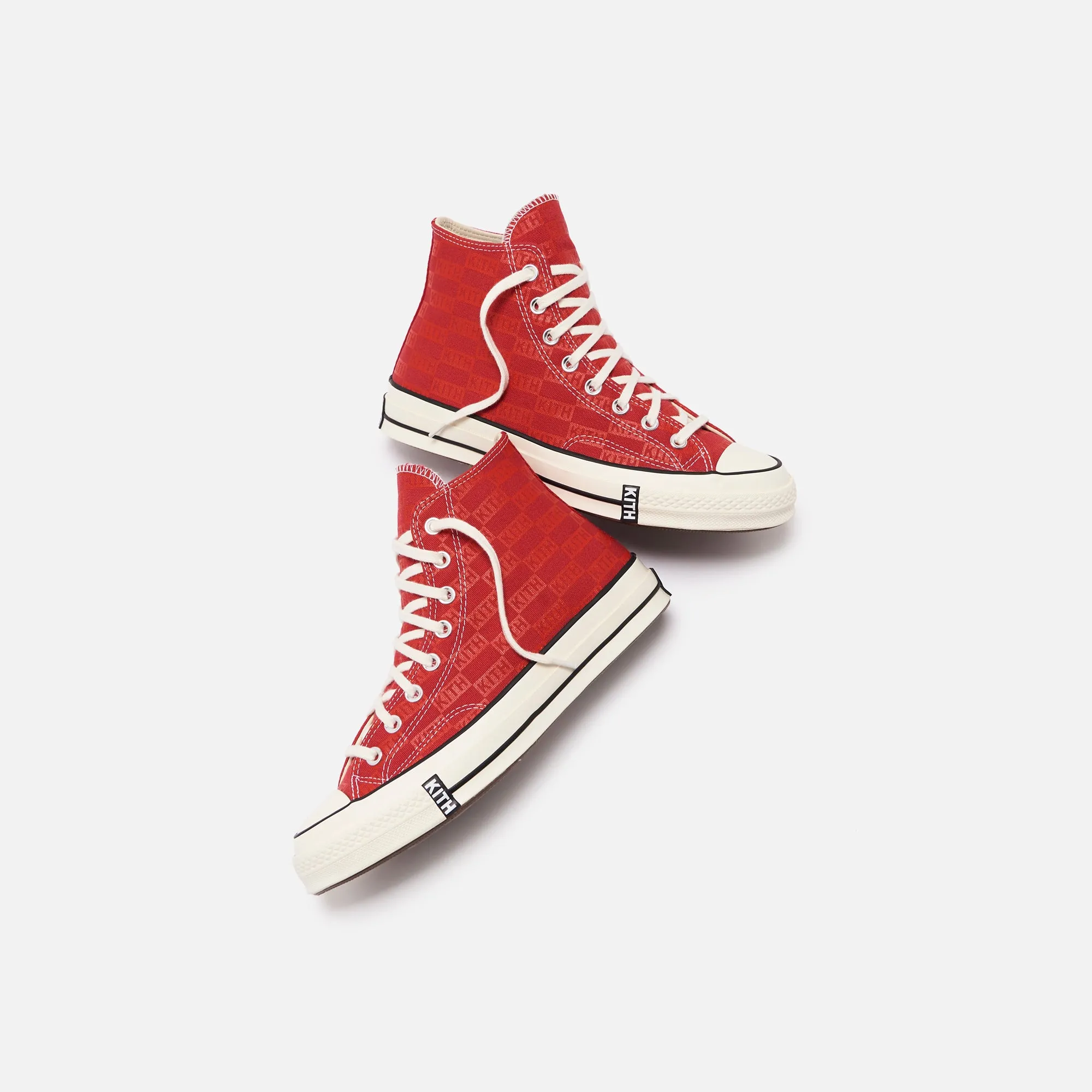 EVA Foam Fabric Kith X Converse Chuck Taylor All Star 1970 Classics - Salsa / Egret / Natural