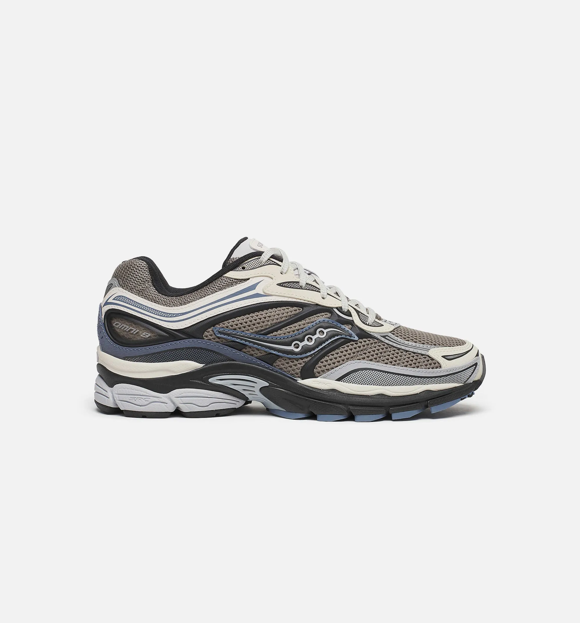 Progrid Omni 9 Winter Tech Mens Lifestyle Shoe - Gravel/Caviar Supportive And Comfortable Arch Durable Design Midsole