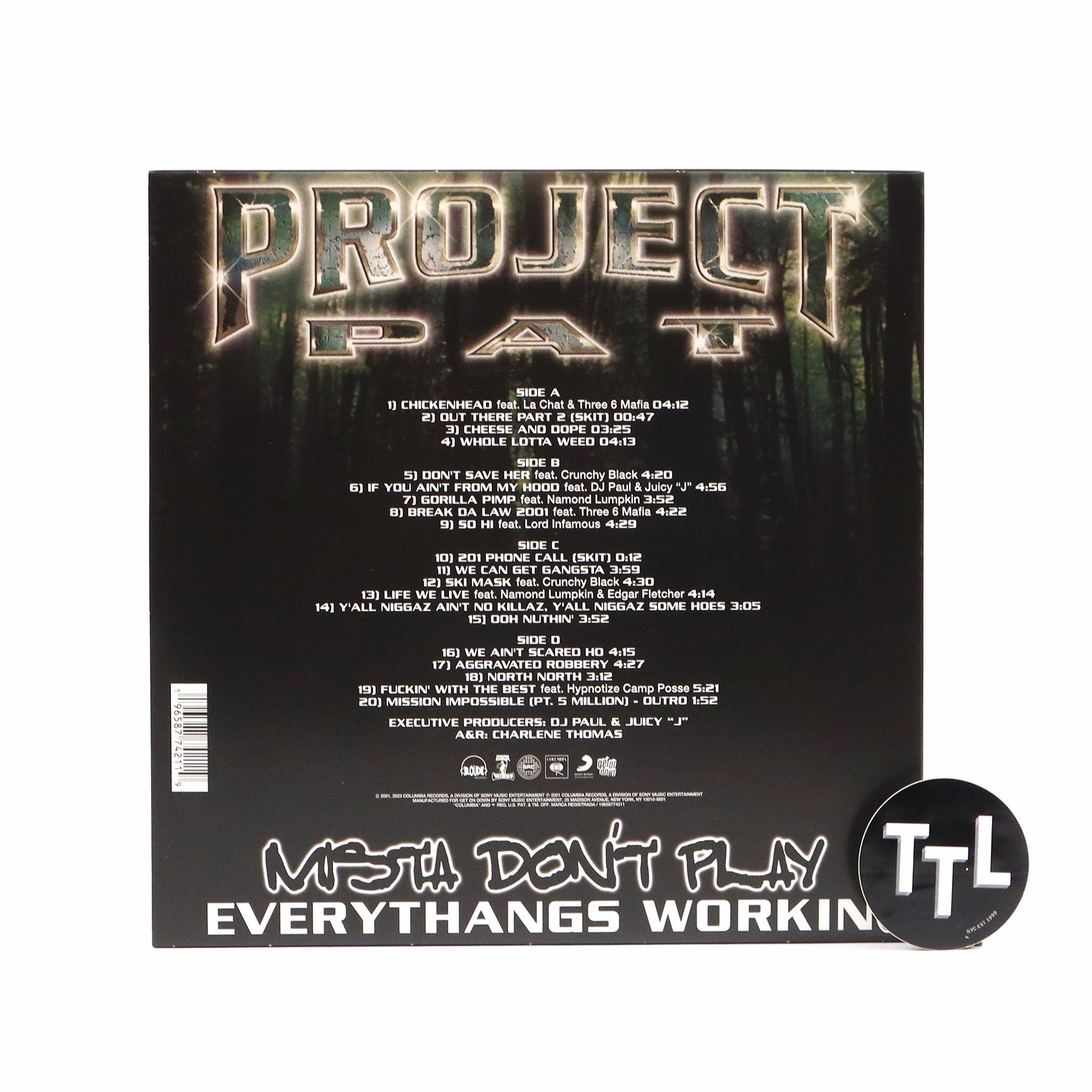Project Pat: Mista Don't Play - Everythangs Workin (Colored Vinyl) Vinyl 2LP
