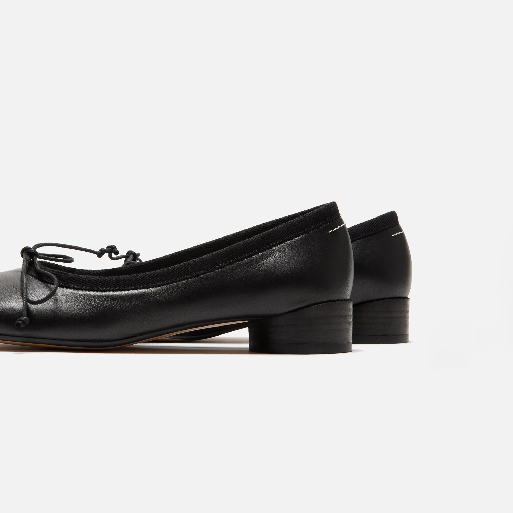 Mm6 Maison Margiela Ballet Shoe - Black Cost-Effective Lifestyle
