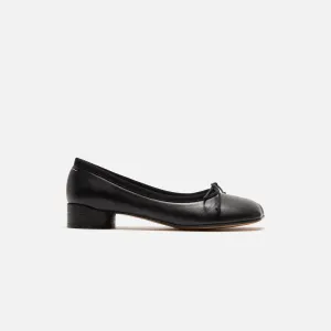 Welt Mm6 Maison Margiela Ballet Shoe - Black