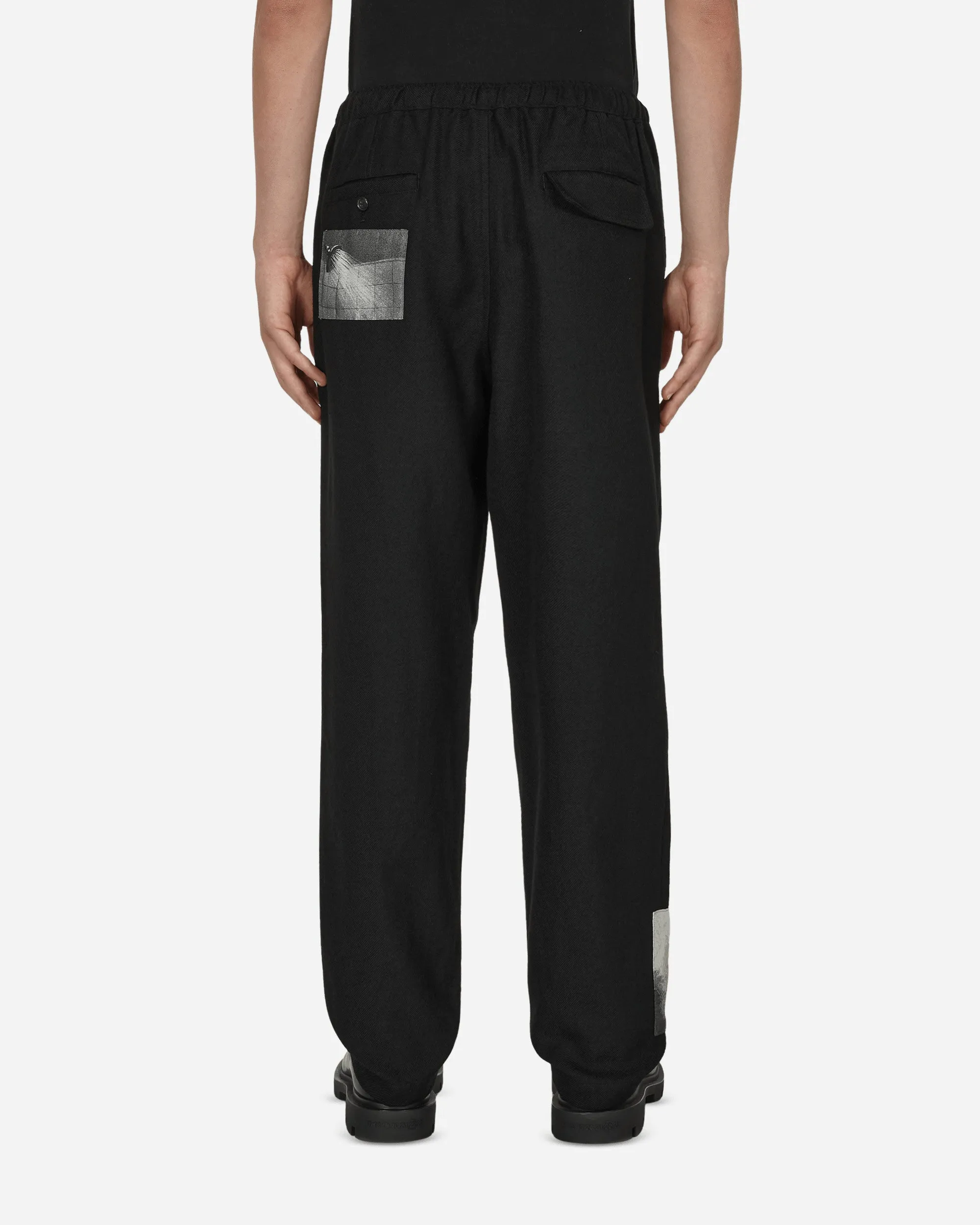 Psycho Trousers Black Fixed Hood