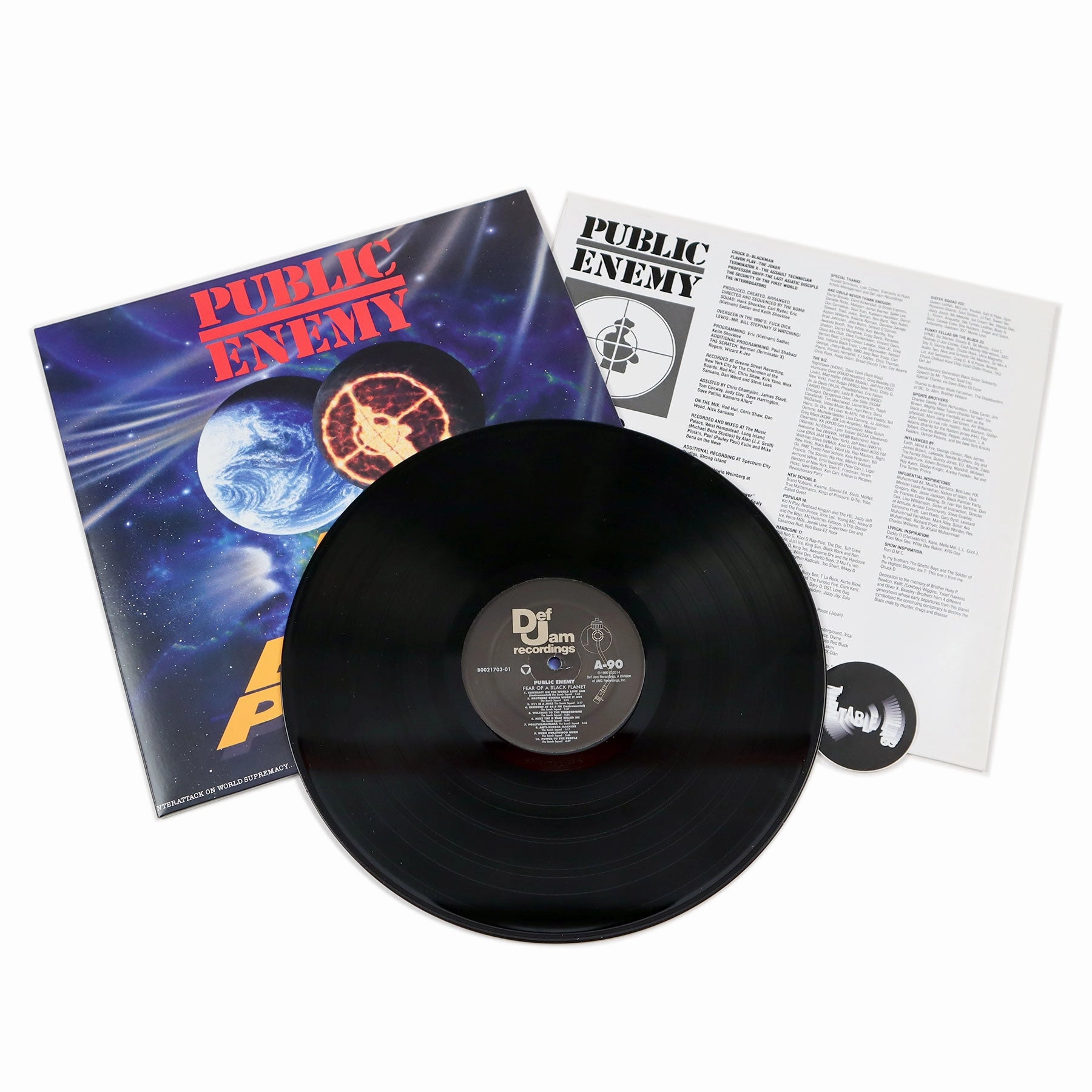 Public Enemy: Fear Of A Black Planet Vinyl LP