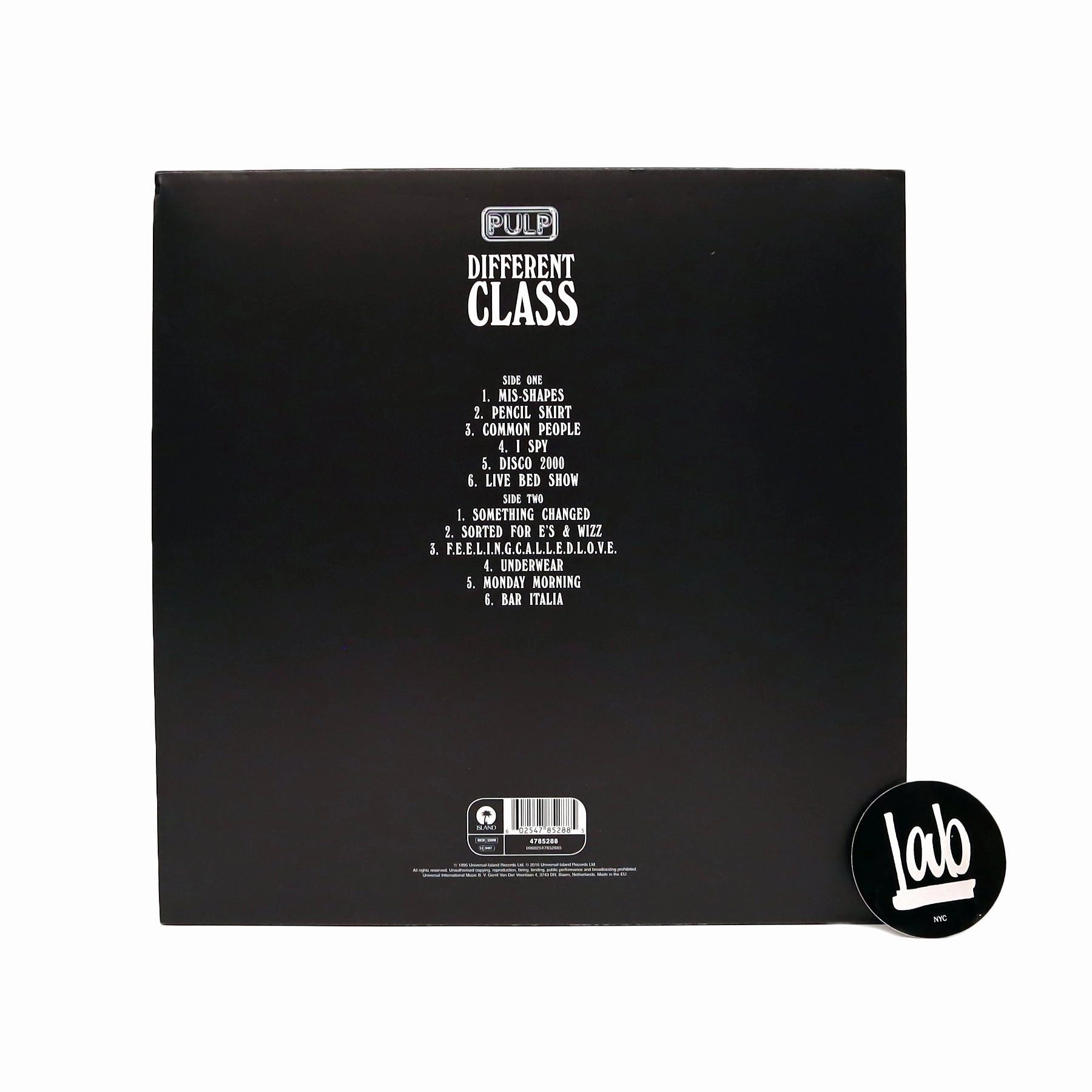 Pulp: Different Class (UK Import) Vinyl LP