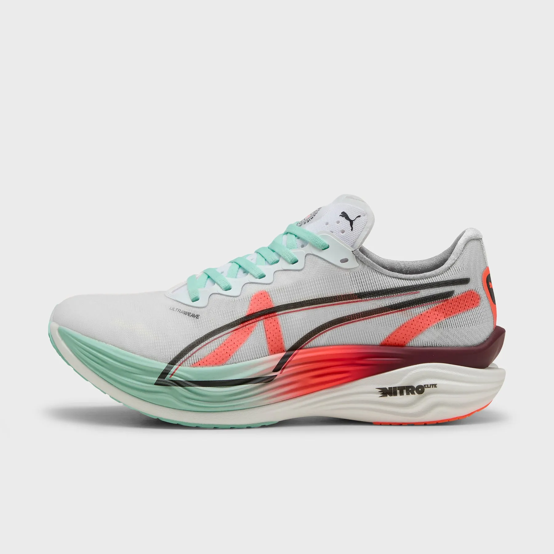 Soft Lining Fabric Mesh Puma - Deviate Nitro Elite 3 Hyrox - Men'S - Glowing Red-Puma White