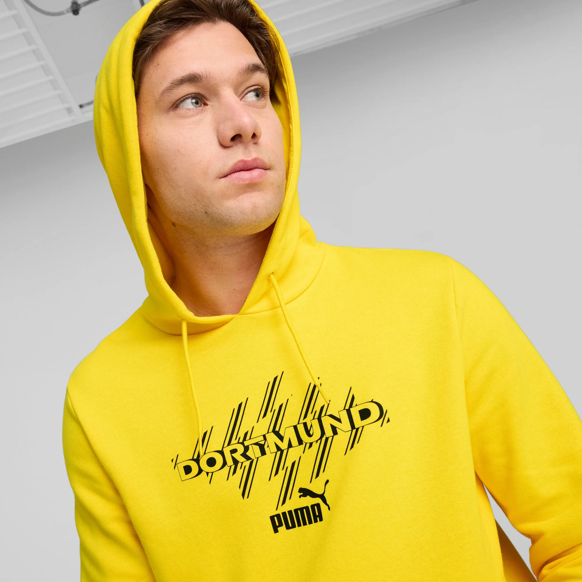 PUMA Sweat à capuche ftblCULTURE pour hommes Borussia Dortmund
