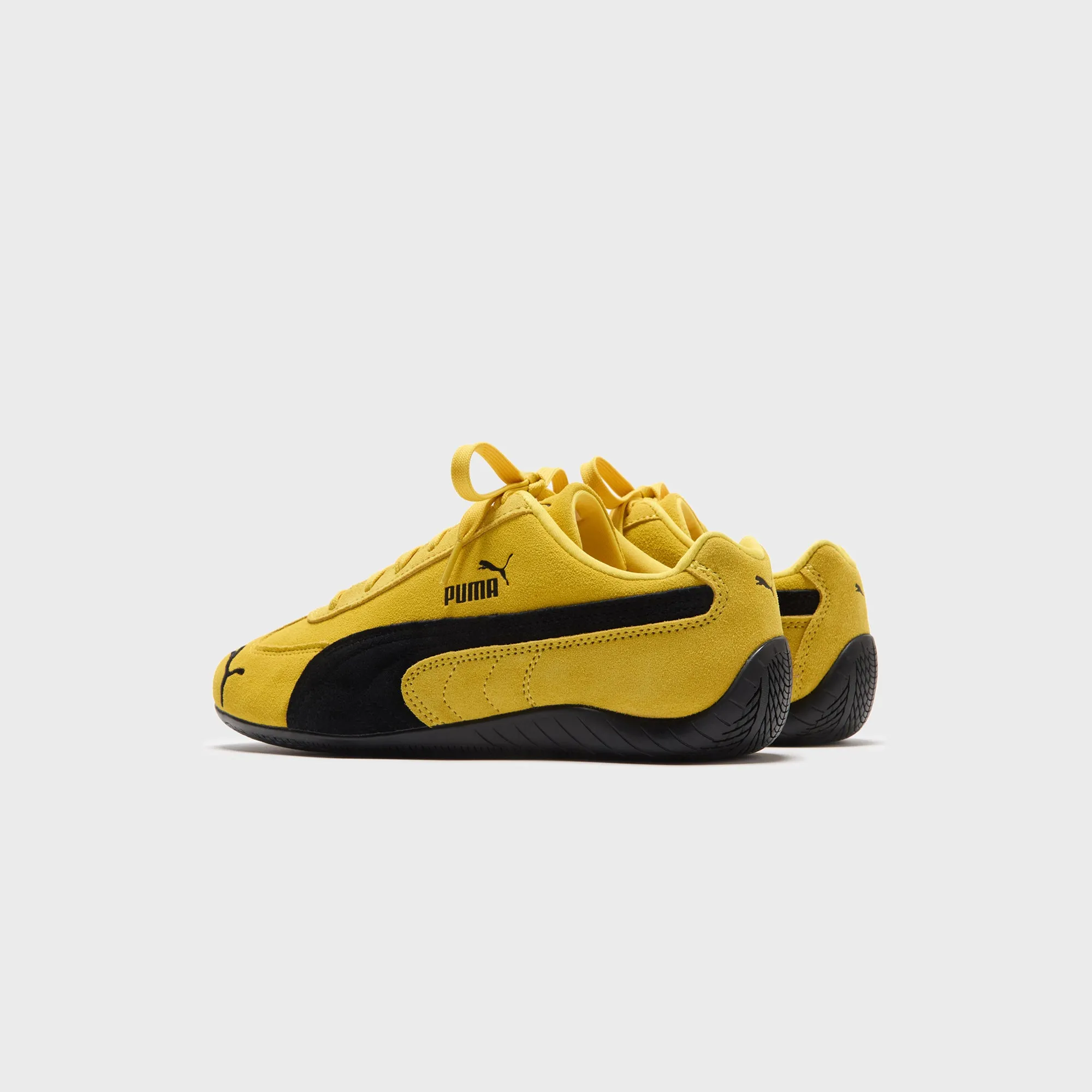 Slip Resistant Shoes With Comfort Fit Defending Puma Speedcat Og - Pel Yellow / Puma Black