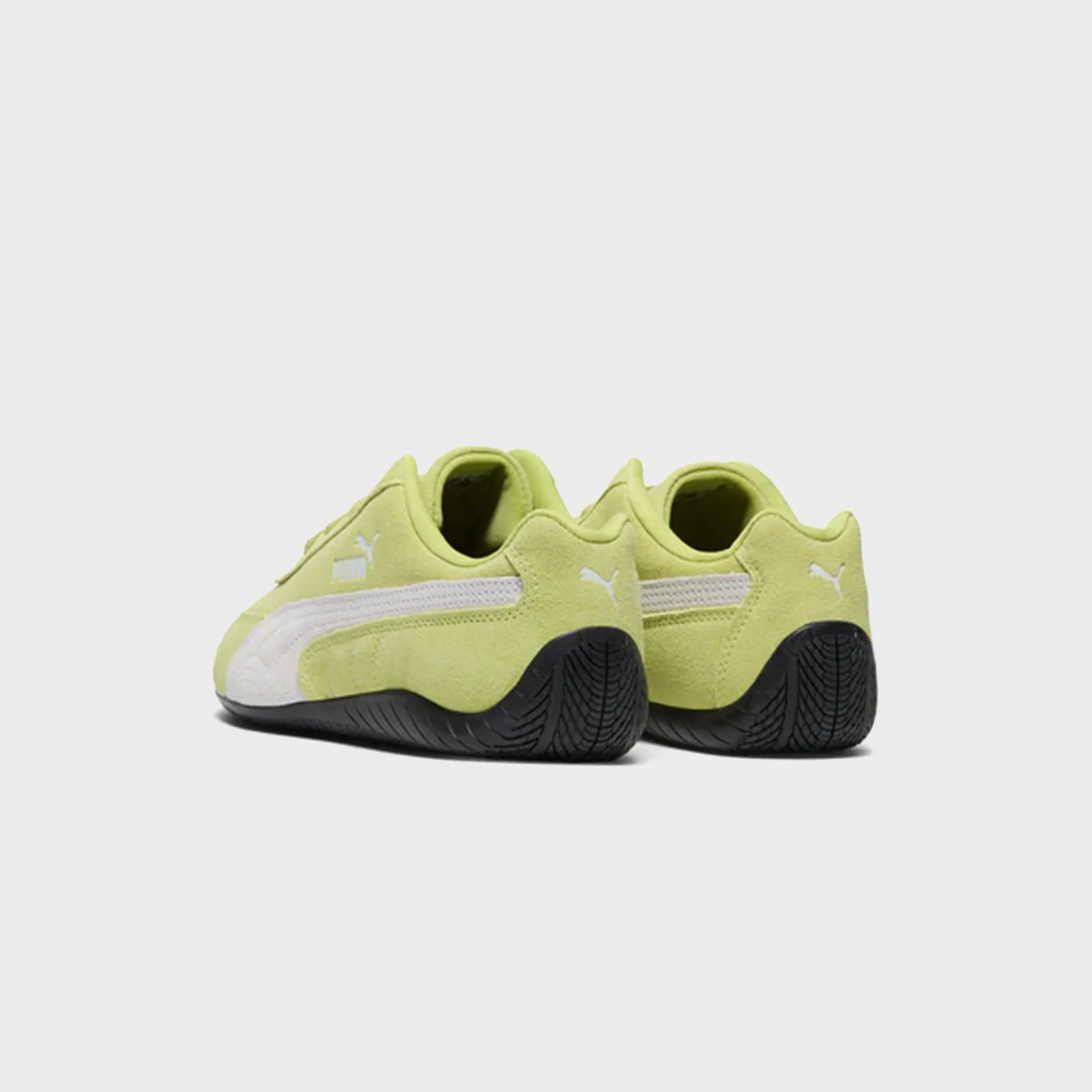Puma Speedcat Og - Yellow Alert / White Quick Drying Microfiber Leather Slip Free Toe