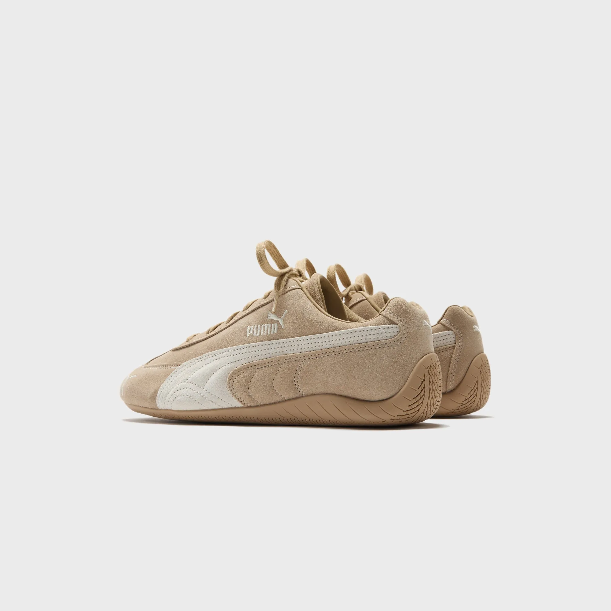 Captivating Appearance Slip - On Style Puma Speedcat Ttf - Prairie Tan / Frosted Ivory