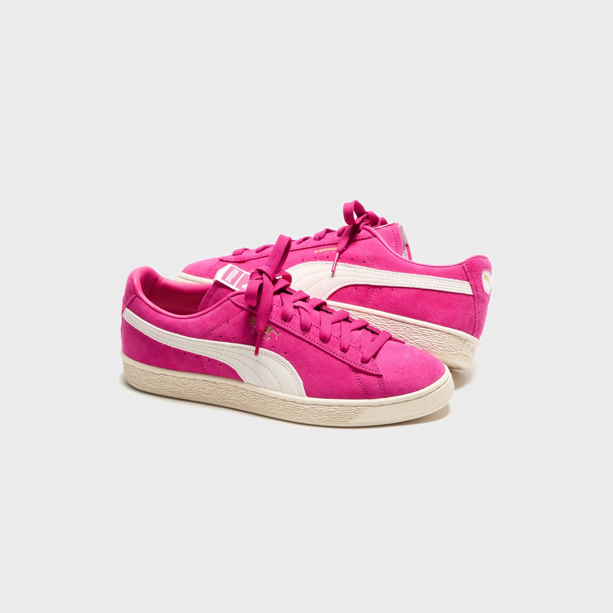 Puma Suede Charles F. Stead Ii - Pink Alert / White Not for the Ordinary