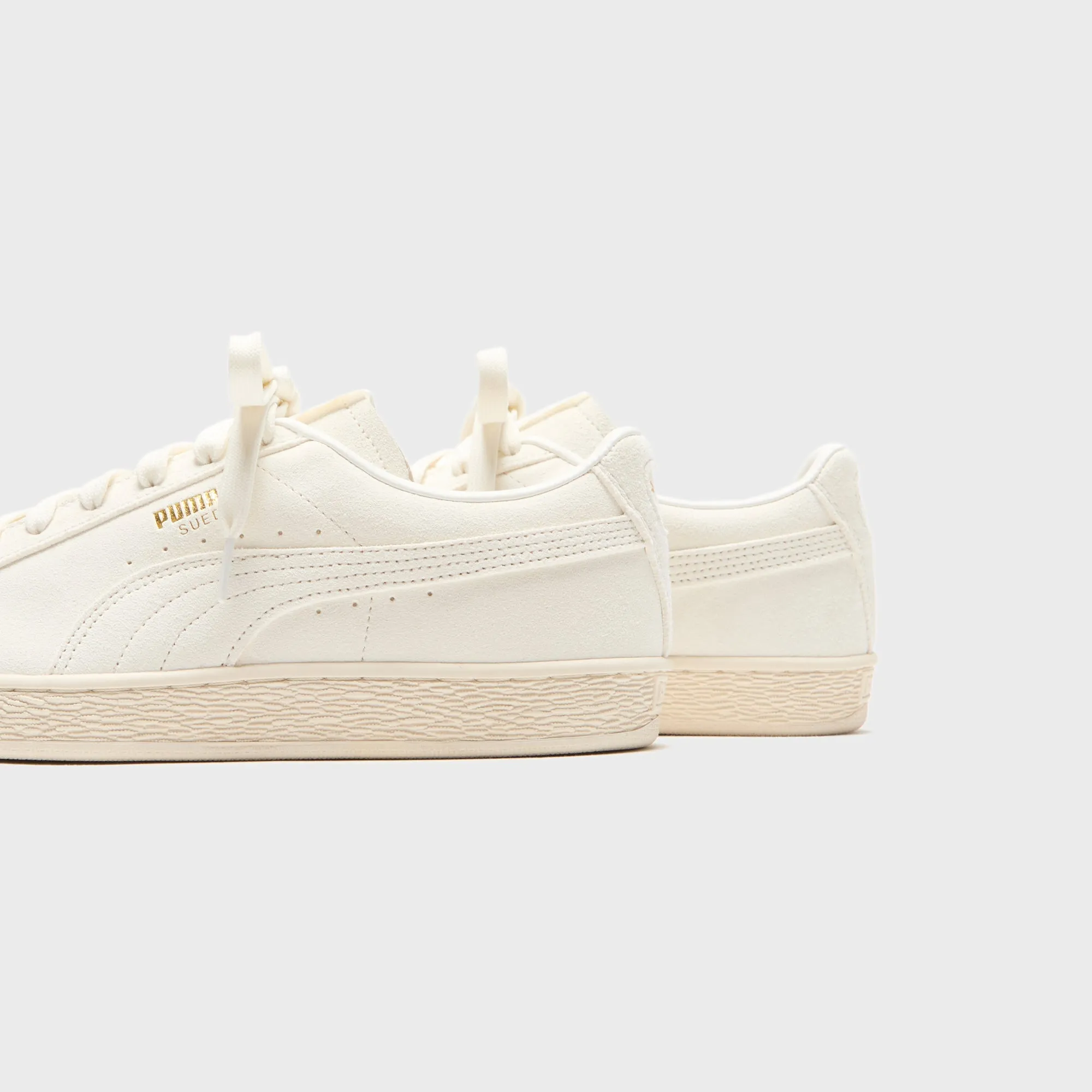 Comfortable Fit Around Foot Puma Suede Charles F. Stead Ii - White