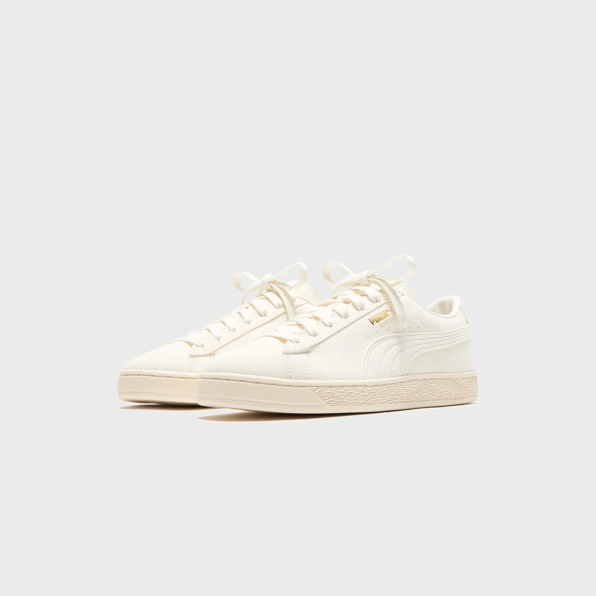 Puma Suede Charles F. Stead Ii - White Elastic Lacing Canvas Footbeds