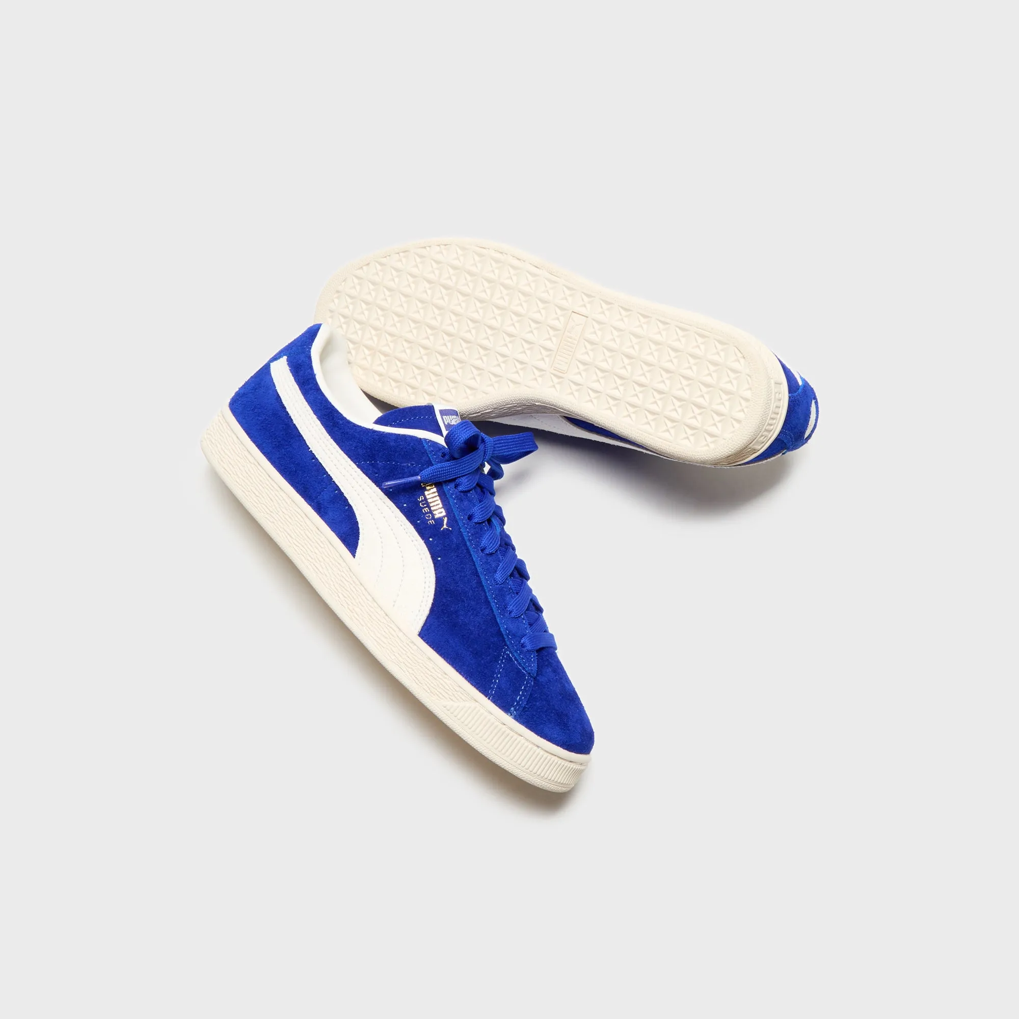 Easter Sale President's Day Sale Puma Suede Charles F. Stead Iii Clyde - Royal / White