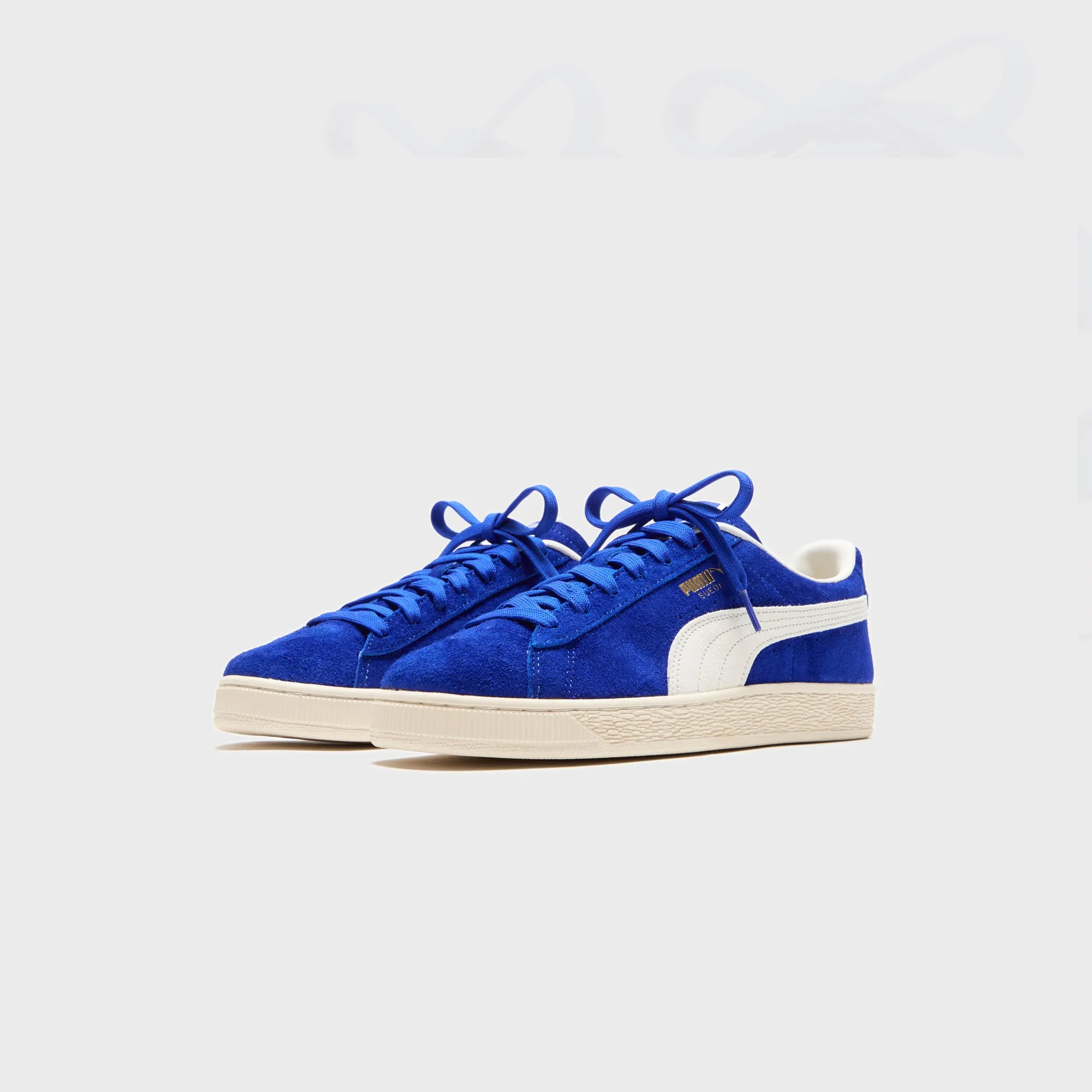 Puma Suede Charles F. Stead Iii Clyde - Royal / White Optimal Productivity Comfortable Leather Zip