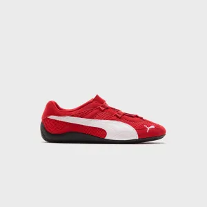 Puma Wmns Speedcat Og - Red / Puma White Double Straps Adjustable Tab
