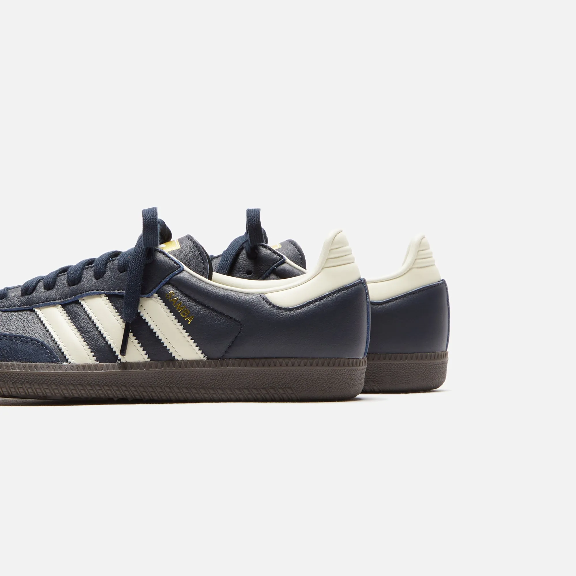 Support Features Slip-On Handmade Excellence Adidas Samba Og - Night Navy / Cream White / Gum