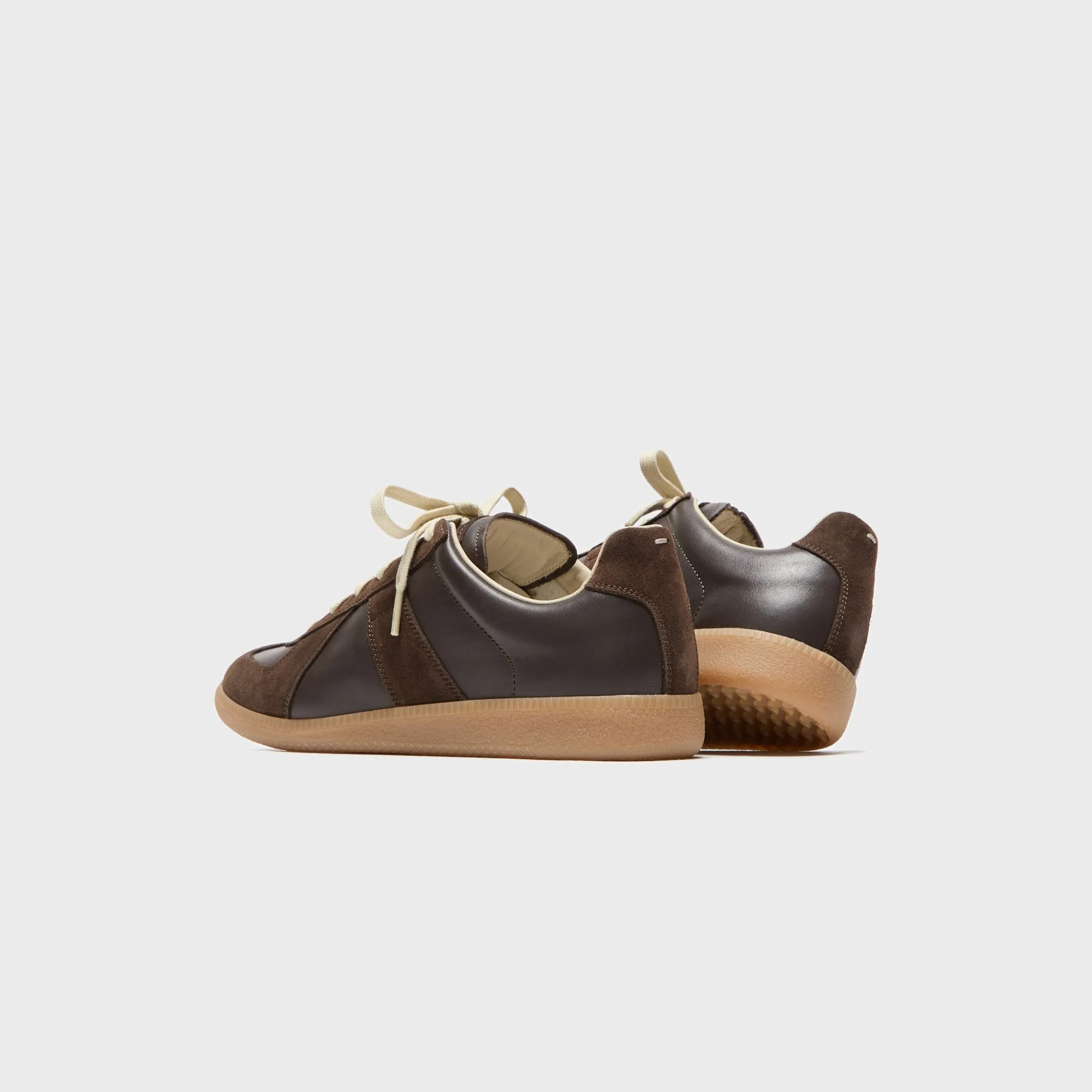 Maison Margiela Replica Sneaker - Brown Patinated Easy To Clean Feature