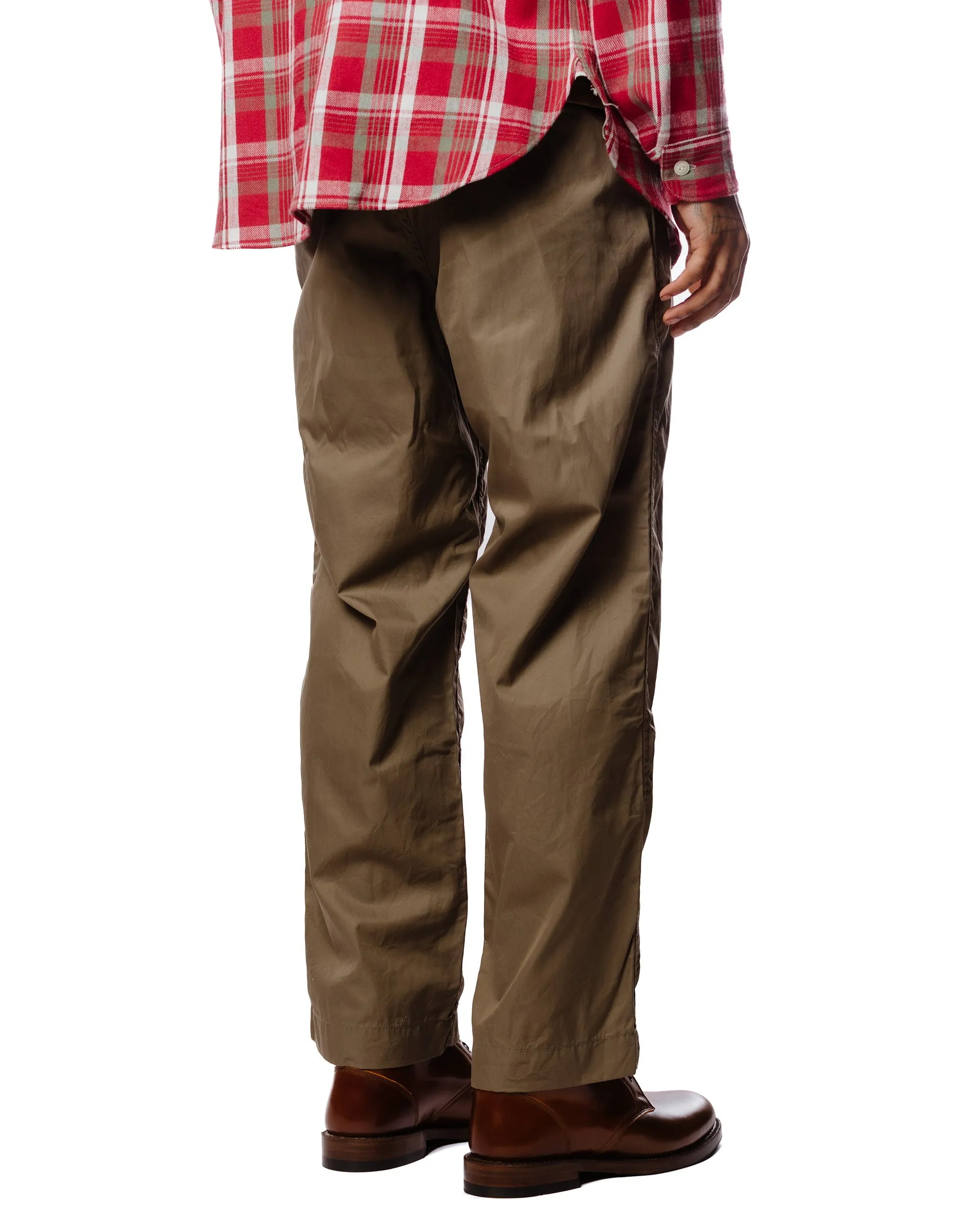 The Corona Utility Fp021 Fatigue Slacks 'Desert Slacks 2' High Density Cotton Gabardine Pewter Prince of Wales Check Trim Lively Design