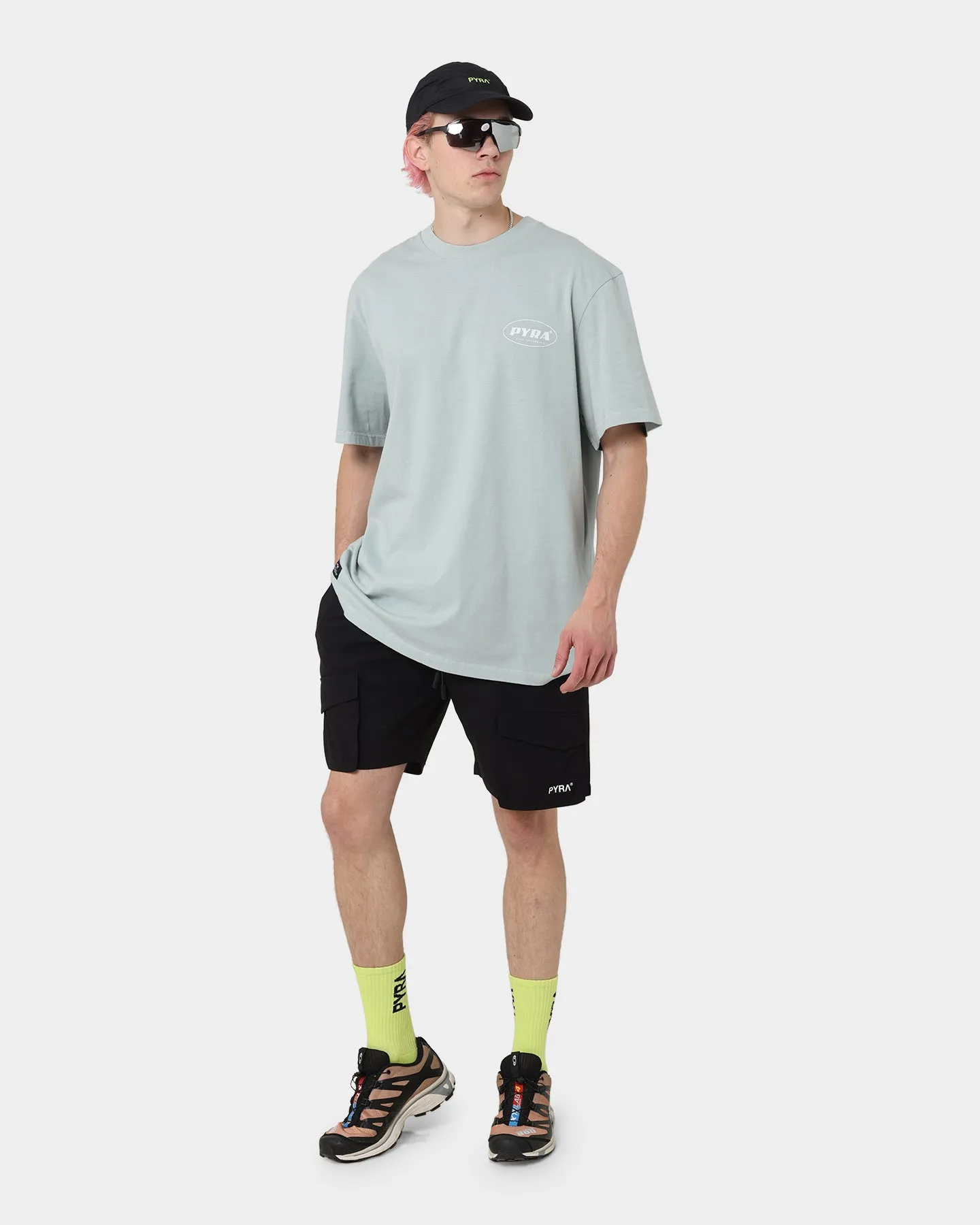 PYRA Shorts Cargo Flex Noir