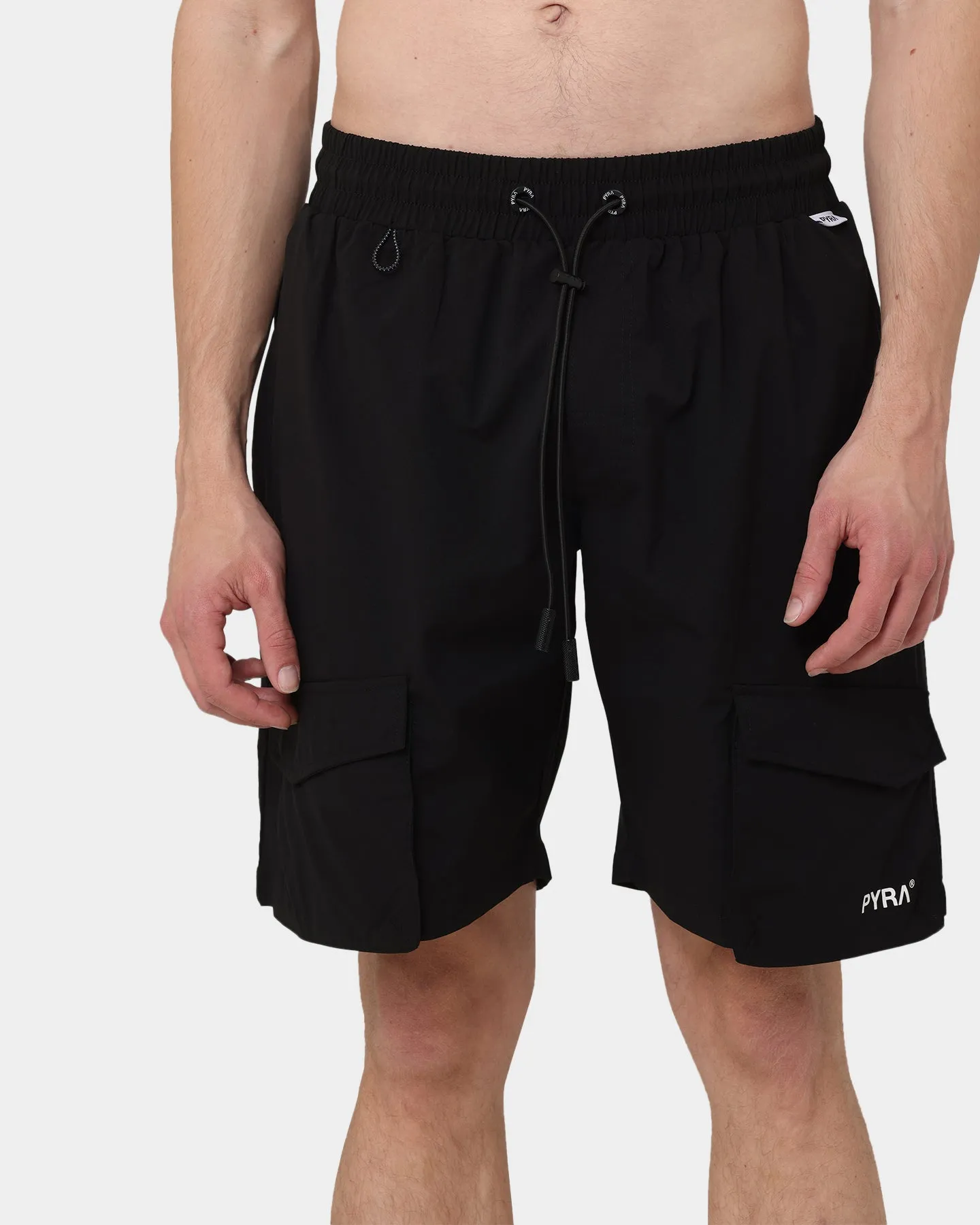PYRA Shorts Cargo Flex Noir