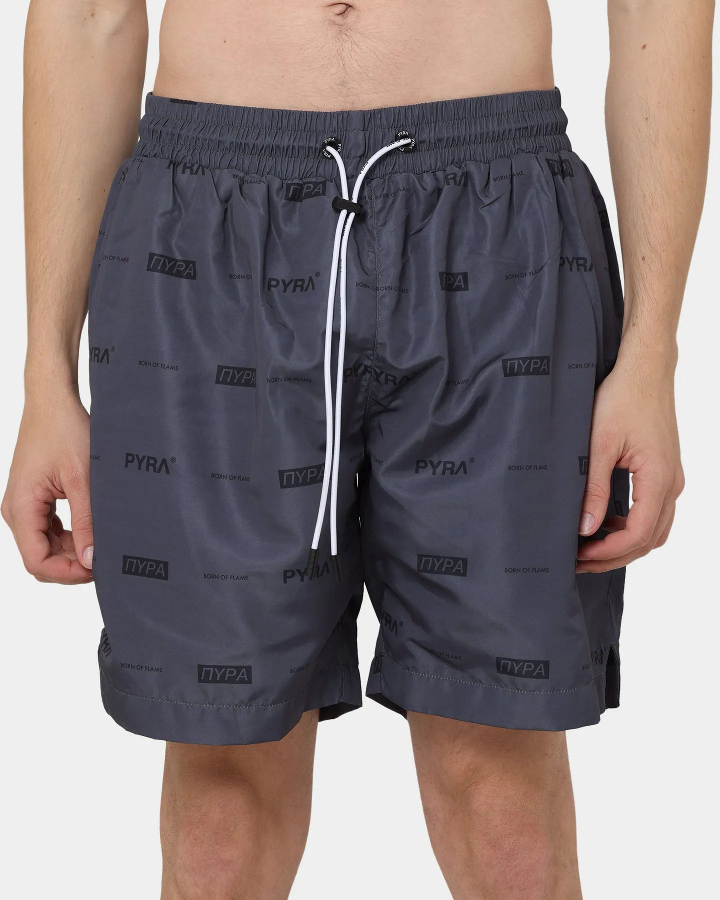 PYRA Shorts à Parachute Noir/Noir