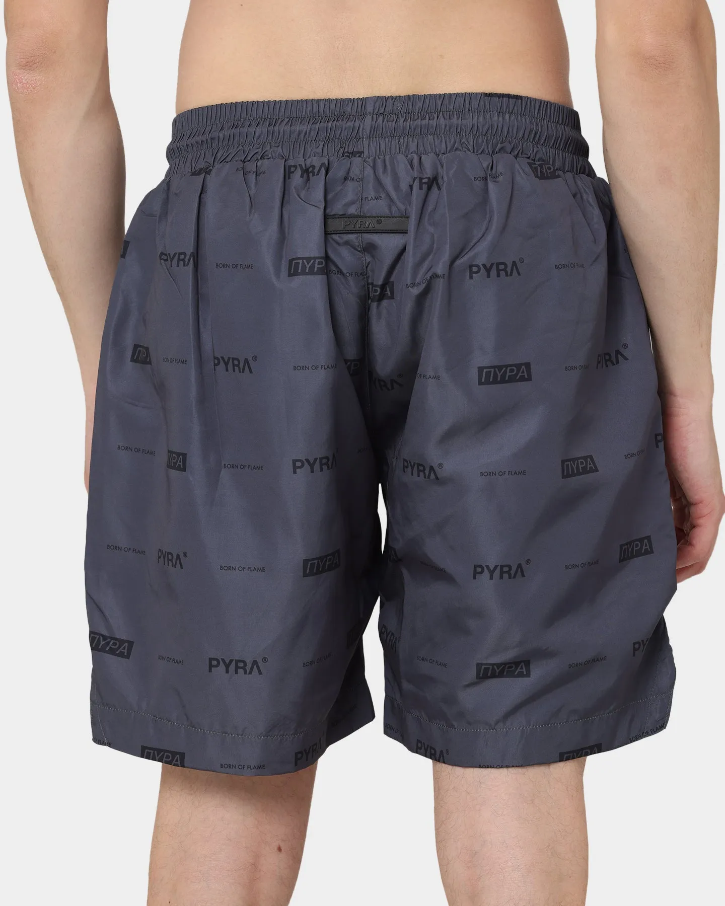 PYRA Shorts à Parachute Noir/Noir