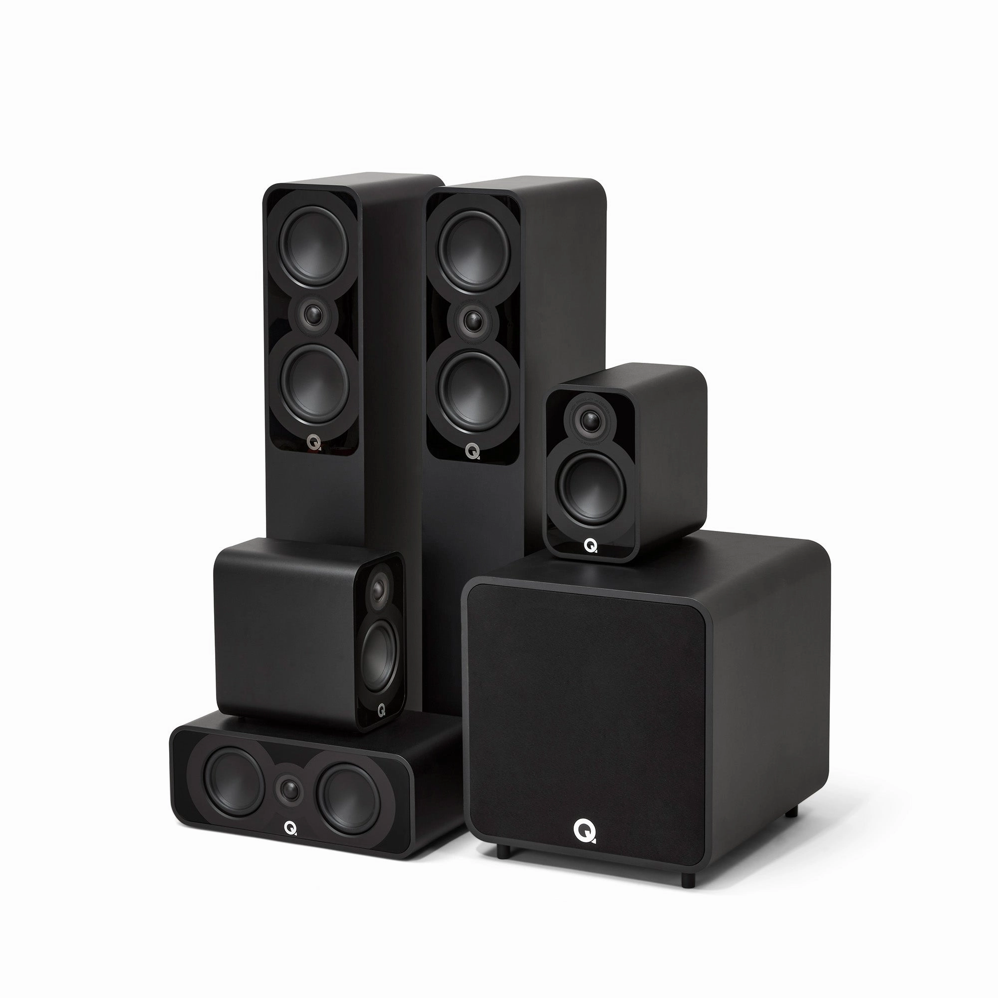 Q Acoustics 5040 5.1 Cinema Pack hi-fi woofer unit,hi-fi subwoofer box,hi-fi crossover kit
