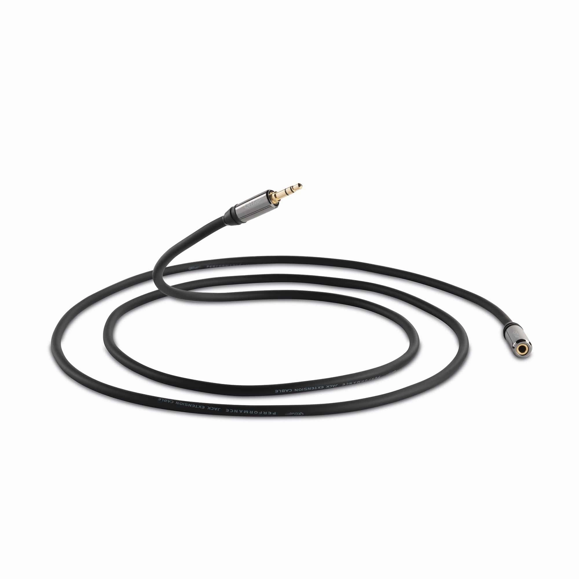 QED Performance Headphone Extension Cable F/3.5mm to M/3.5mm hi-fi amplifier board,hi-fi amplifier chassis,hi-fi power transformer
