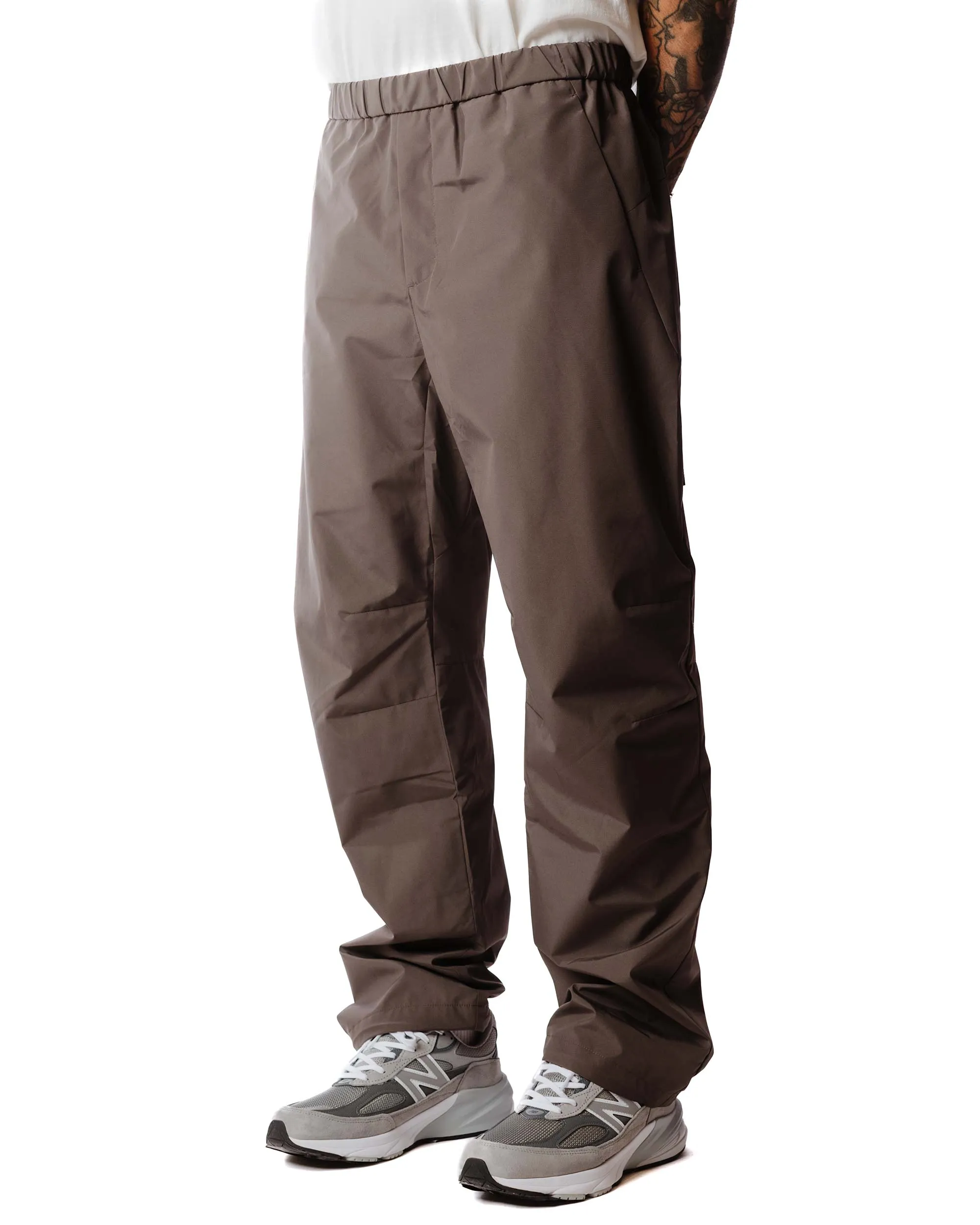 Norse Projects Alvar Gore-Tex Infinium Tech Trouser Heathland Brown Thin Band Design