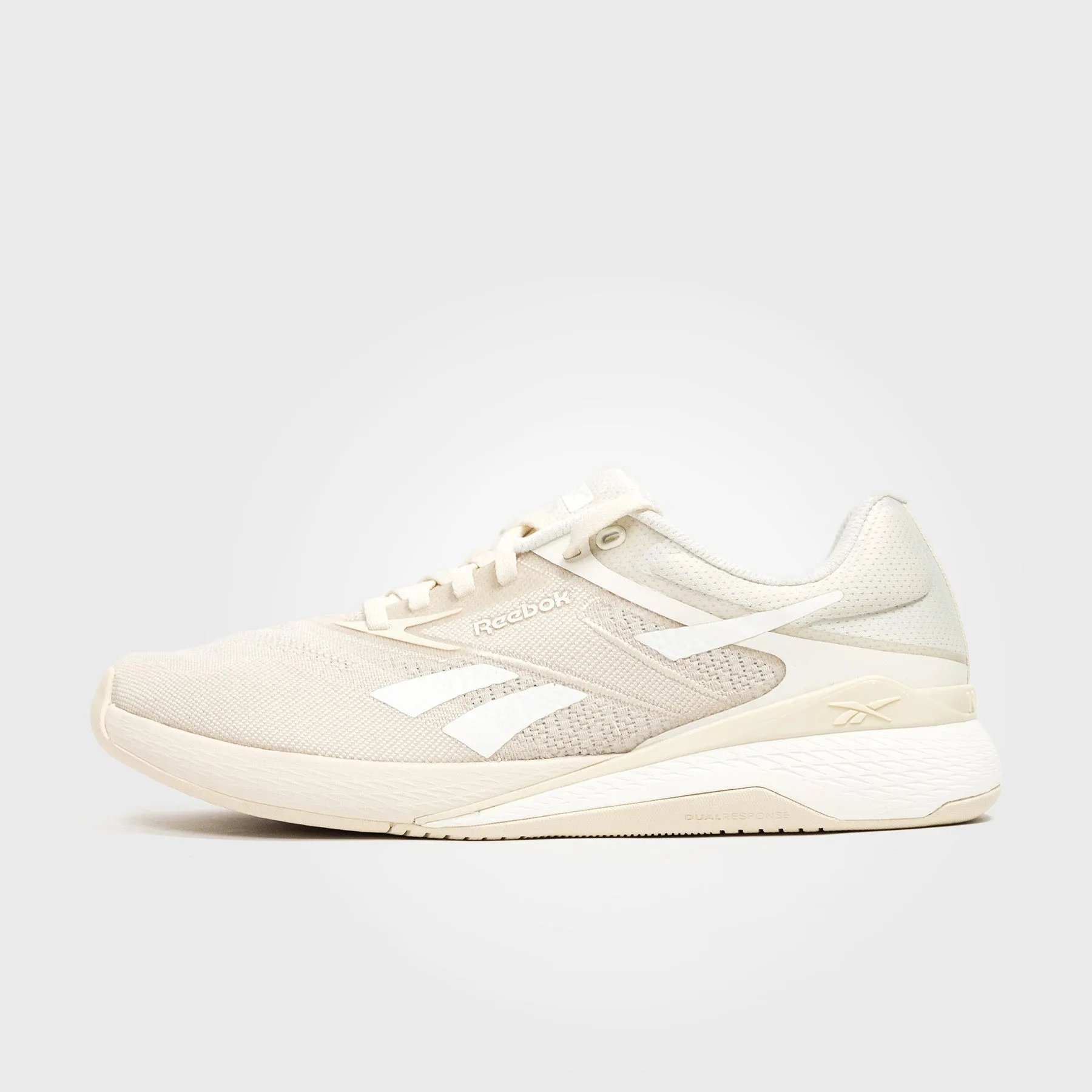 Comfortable Laces Supportive Strapping System Reebok - Nano X5 - Women'S - Sand/Chalk