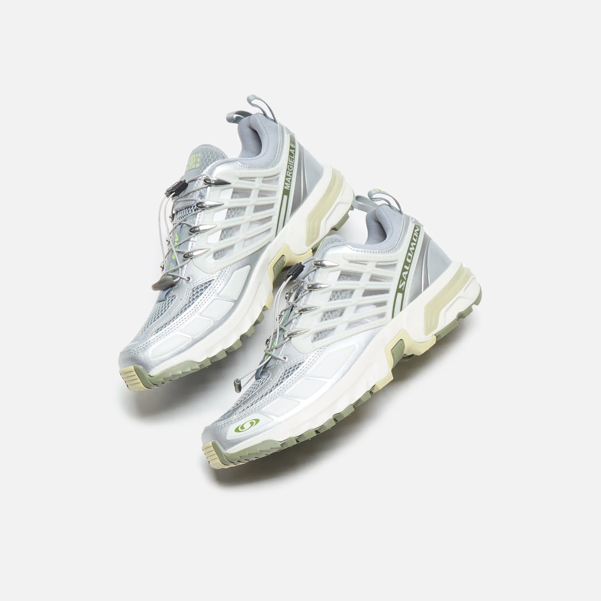 Salomon X Mm6 Maison Margiela Acs Pro - Sharkskin / Silver / Sharp Green Game-Changer Footwear Built to Perform
