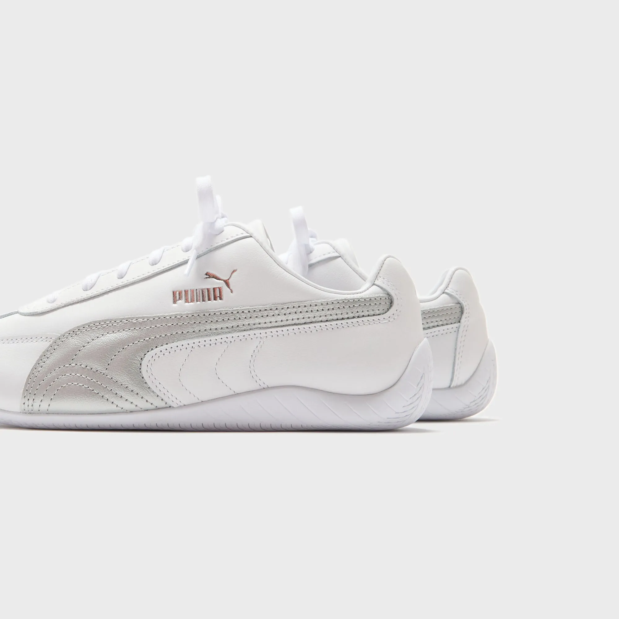 Puma Wmns Speedcat Leather - Puma White / Puma Silver Comfort Provision Degree