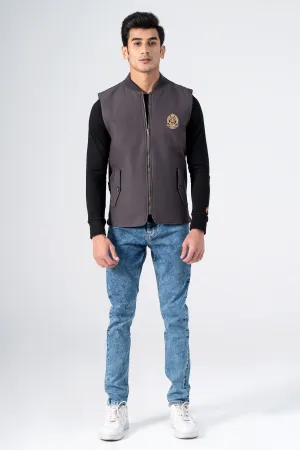 Quilted Wadded Jacket Grey Gear