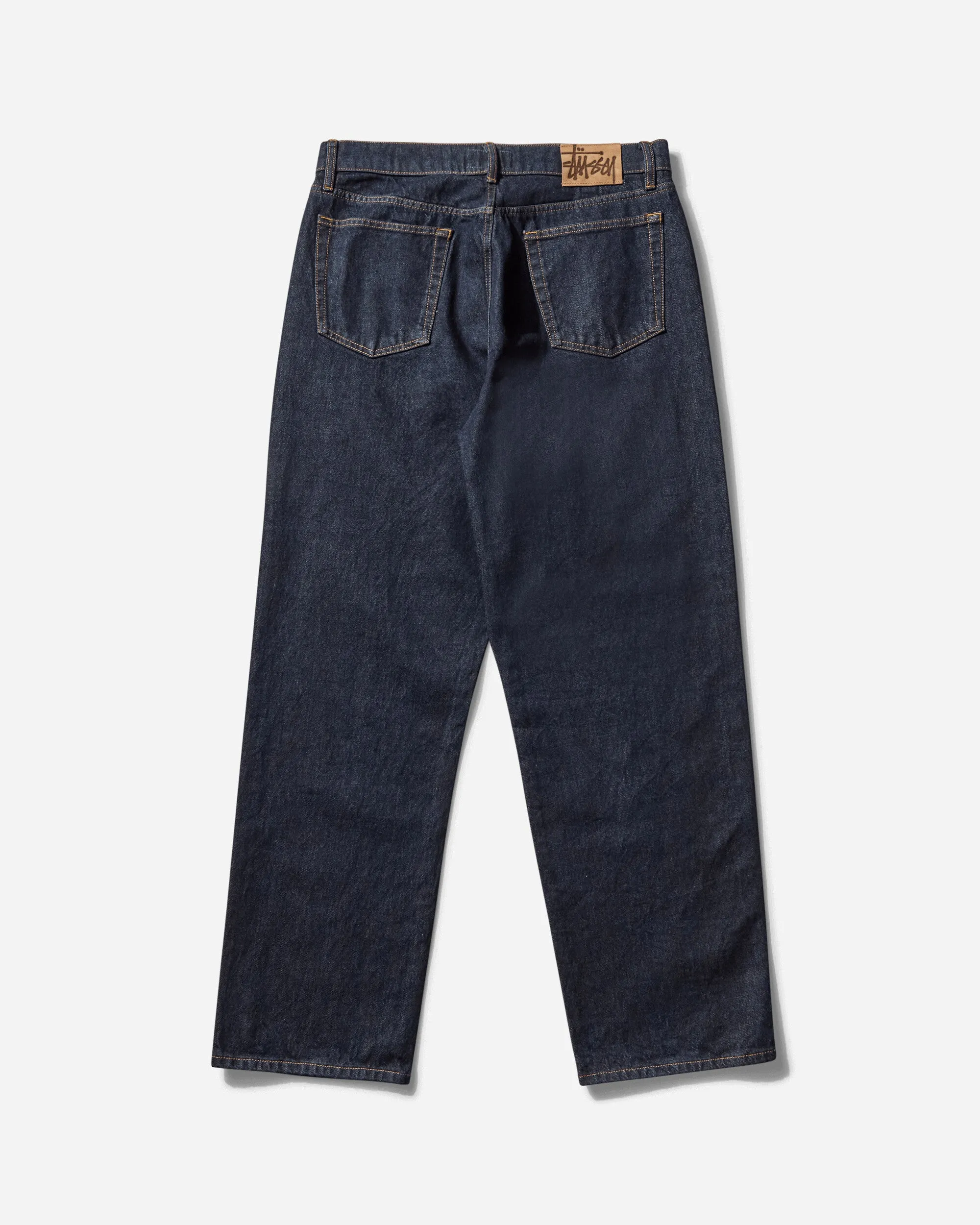 Men'S Big Ol' Jeans Blue Rinsed Indigo Comfortable Indoor