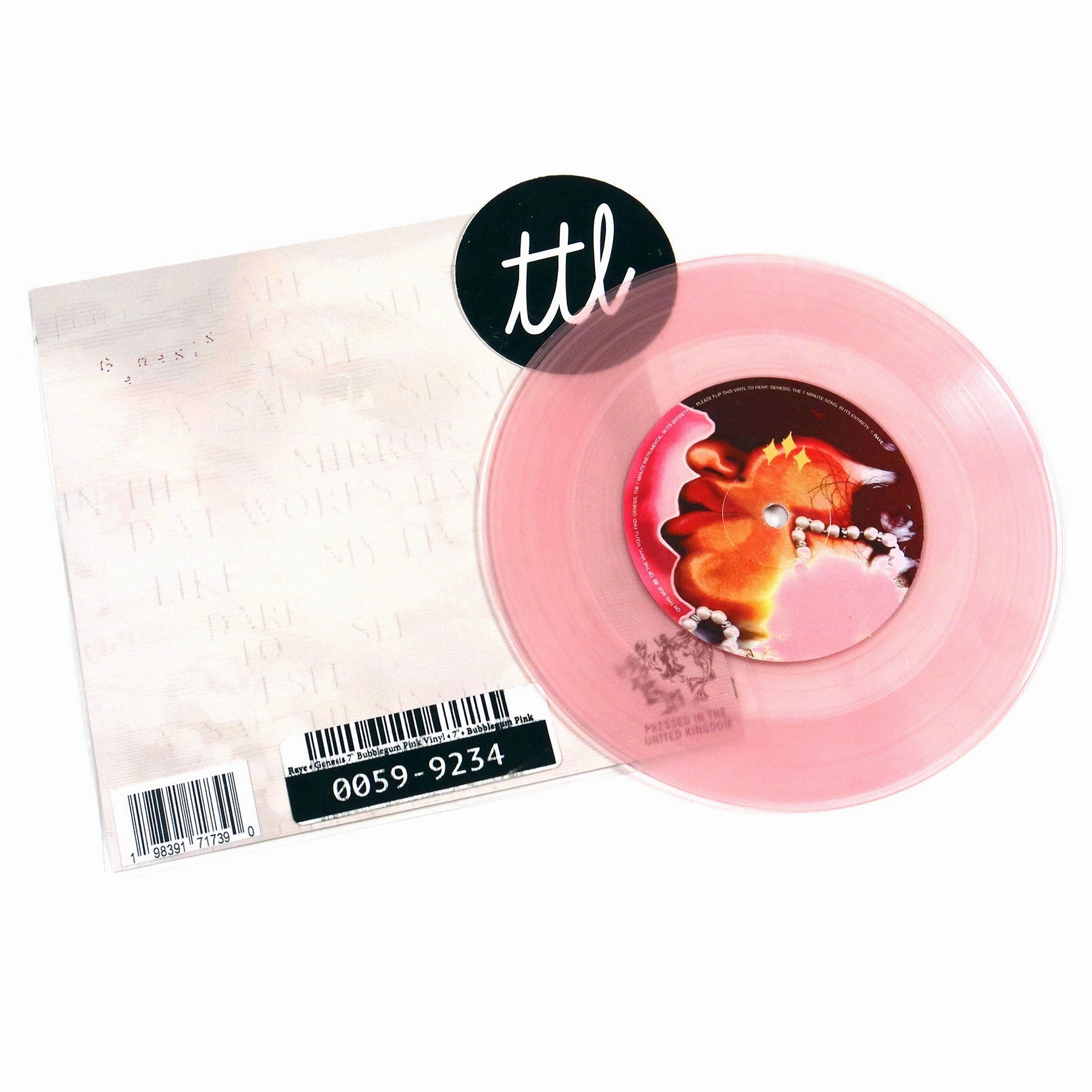 Raye: Genesis Vinyl 7"