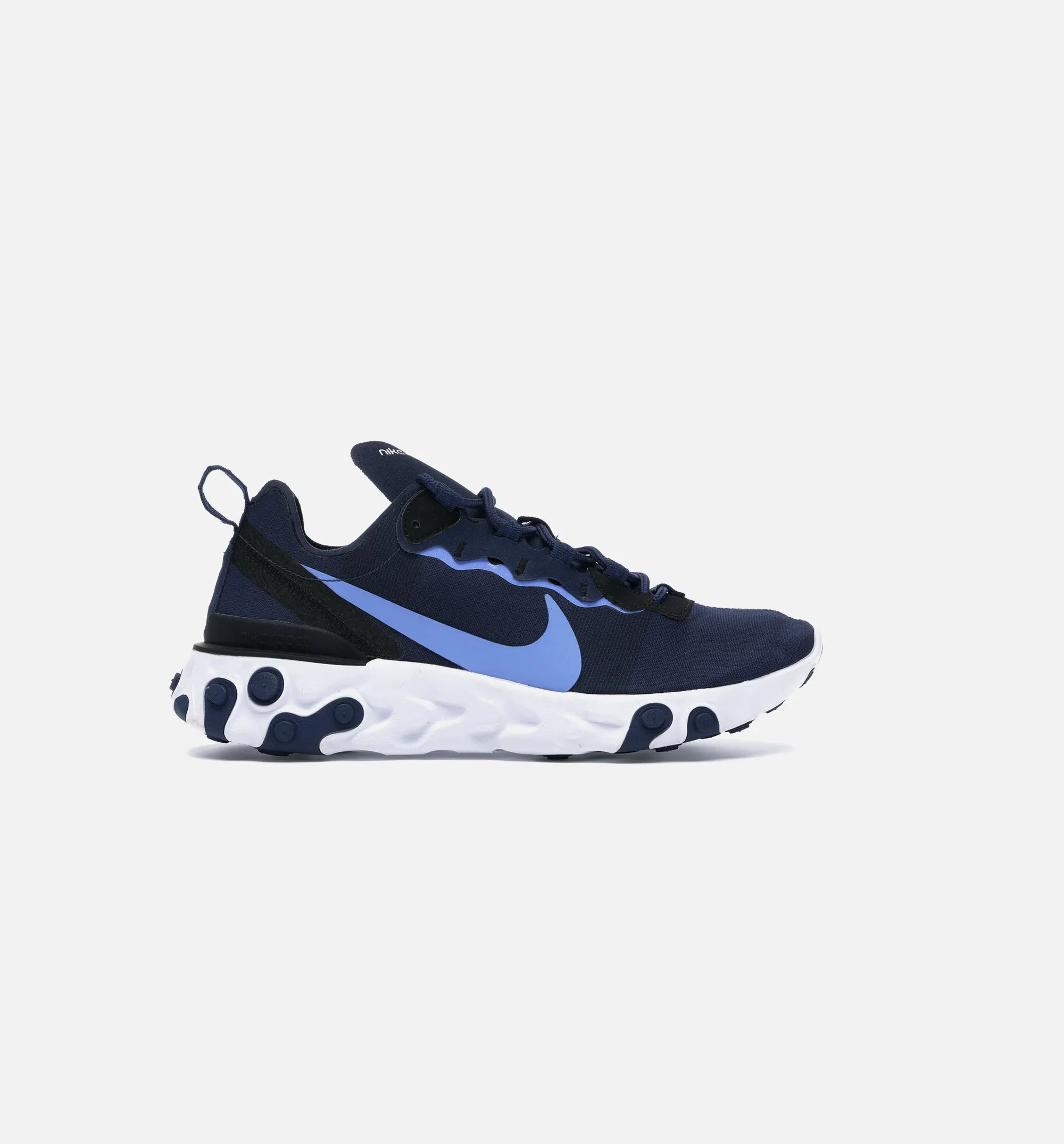 React Element 55 Mens Shoes - Midnight Navy/White/Black/Royal Pulse Comfort Rubber Outsole