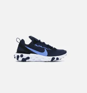 React Element 55 Mens Shoes - Midnight Navy/White/Black/Royal Pulse Comfort Rubber Outsole