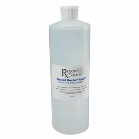 Record Doctor: RxLP Record Cleaning Solution - 32oz hi-fi digital music server,hi-fi speaker wall mount,hi-fi amp upgrade