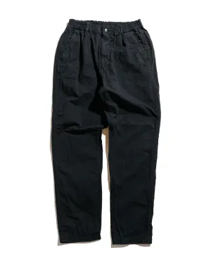 Sage De Cret High Density Cotton/Hemp Tapered Pants Black Cord Padding Density