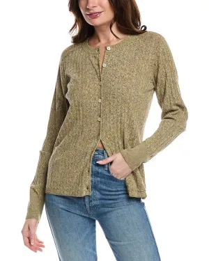 RE/DONE Cardigan à côtes chevron