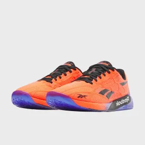 Comfort Fatigue Hydrophobic Material Reebok - Nano Pro - Men'S - Flash Orange/Black/Royal Purple