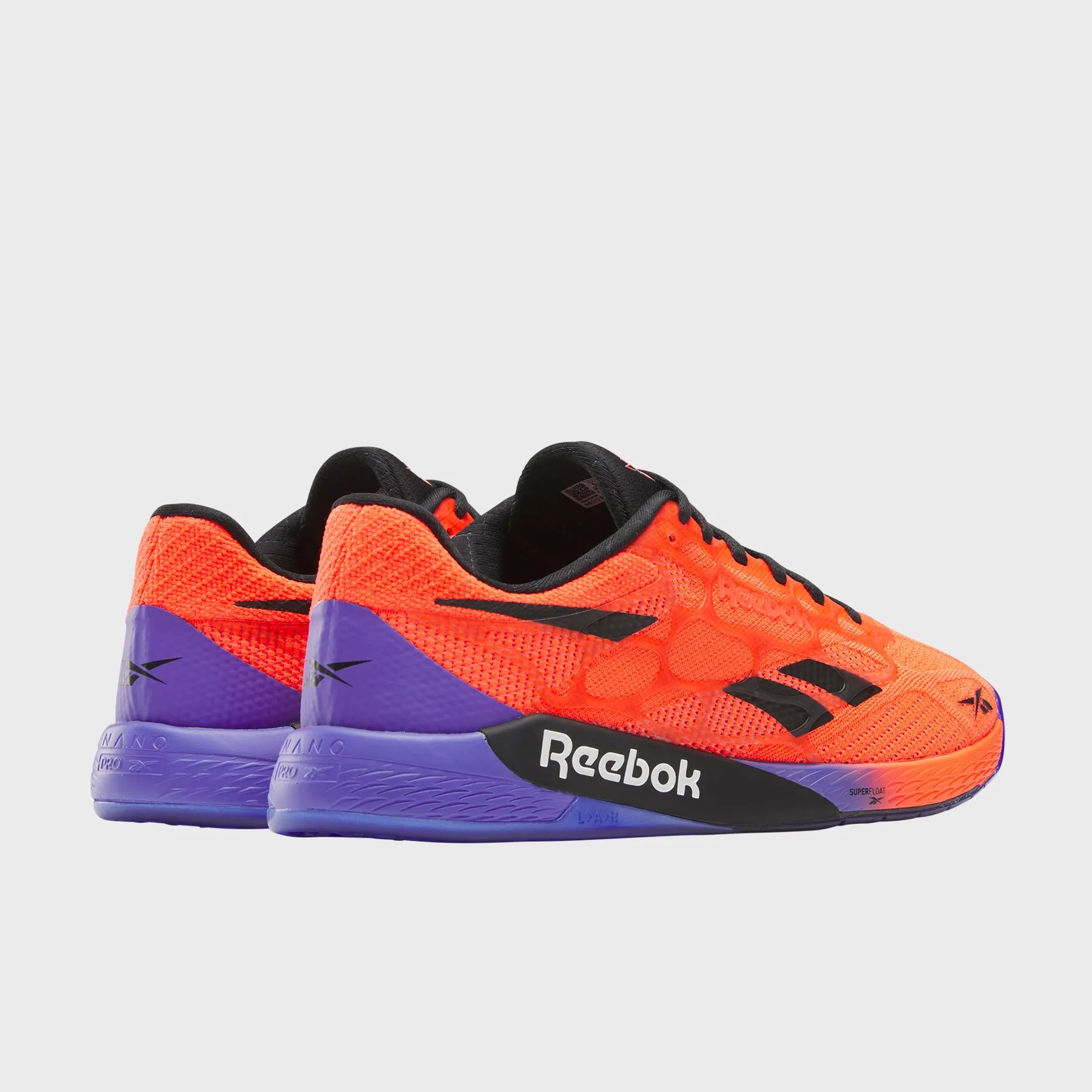 Squash Reebok - Nano Pro - Men'S - Flash Orange/Black/Royal Purple