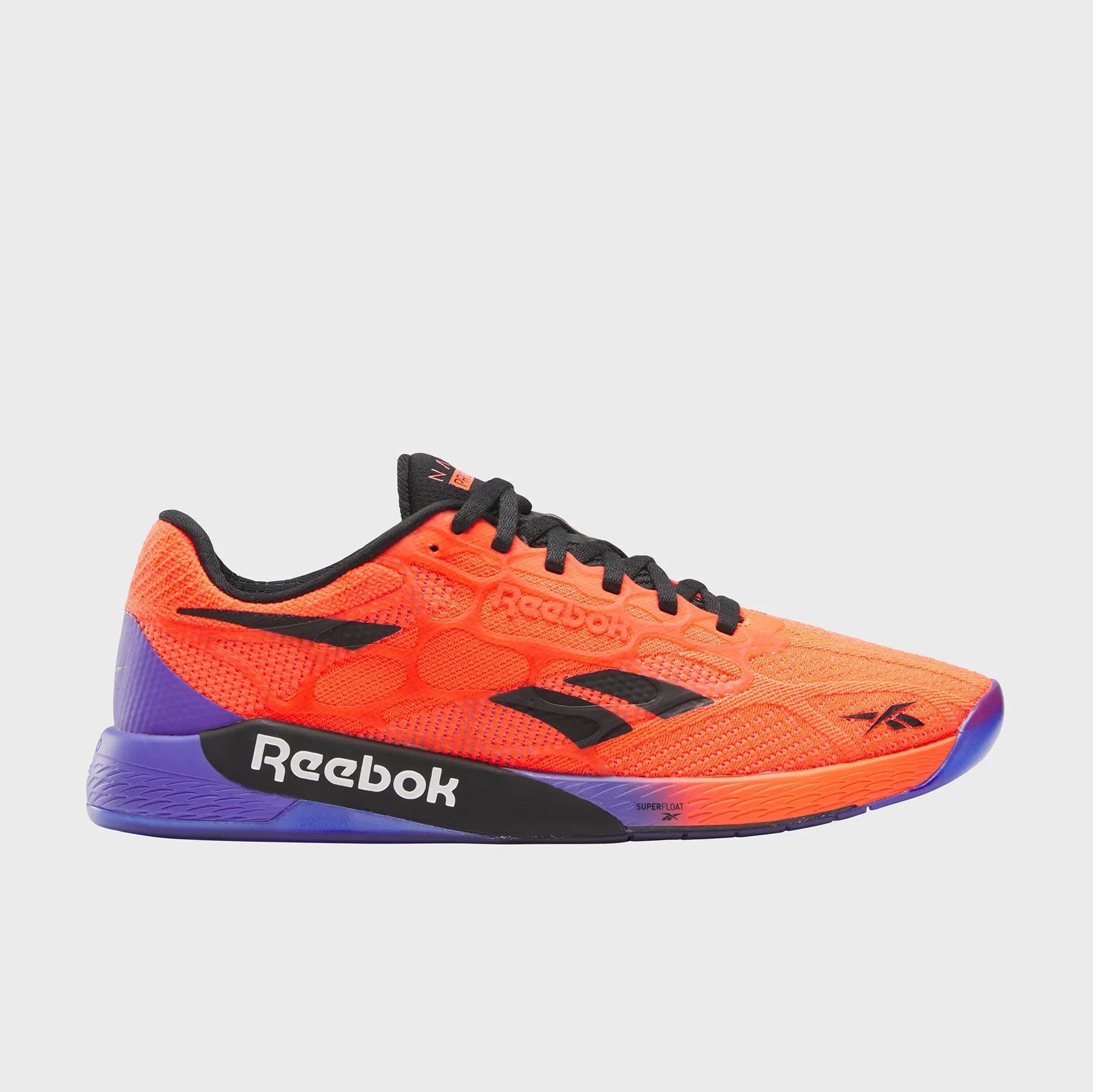 Reebok - Nano Pro - Men'S - Flash Orange/Black/Royal Purple Comfort Importance Chargeable