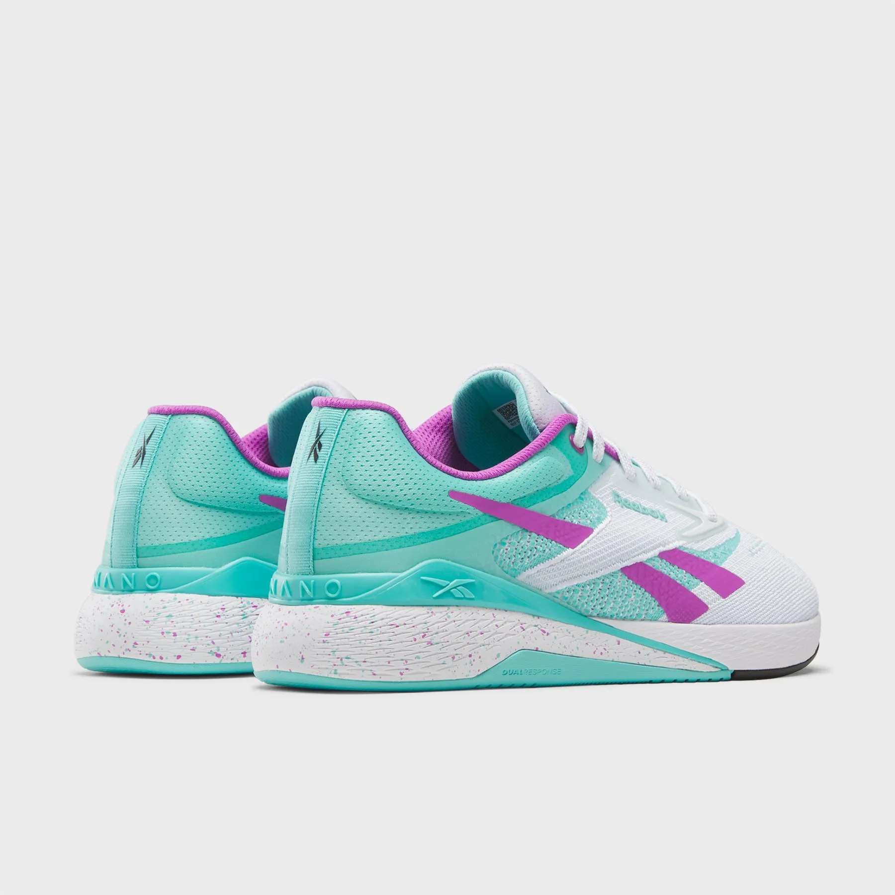 Memory Foam Insole Design Reebok - Nano X5 - Ftw White/Ai Aqua/Purple Rave