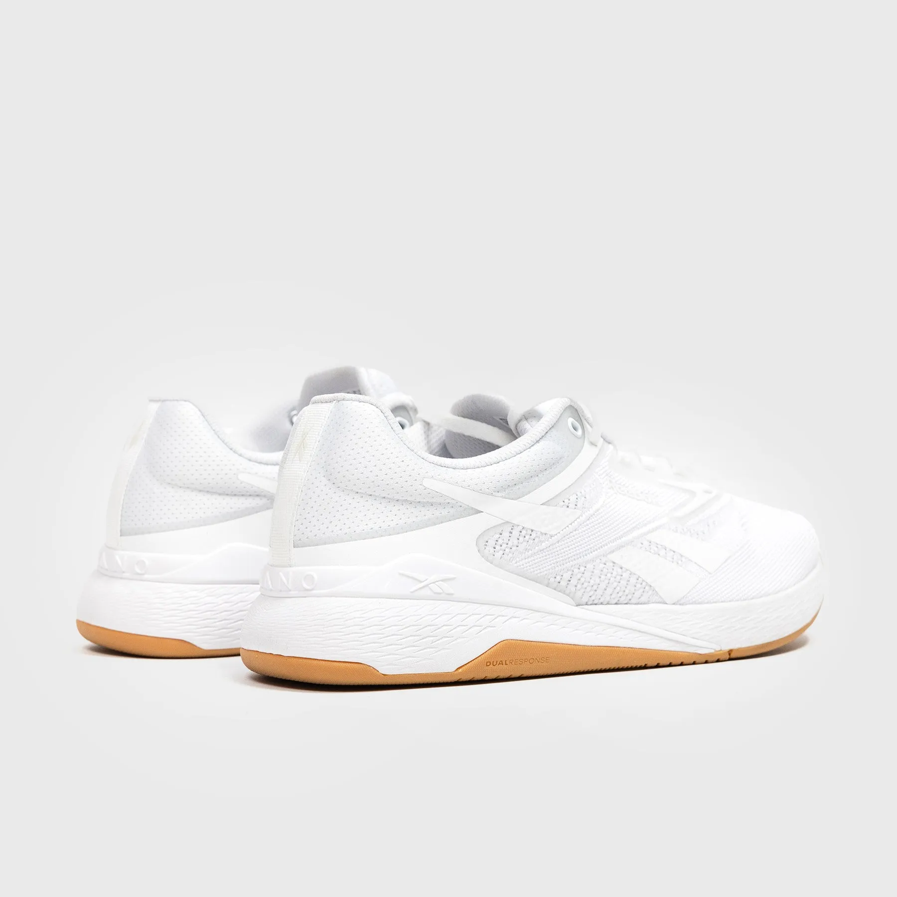 Reebok - Nano X5 - Women'S - Ftw White/Barely Grey/Gum Anti Odor Technology Slip-On Flexible Feature Feature Feature Style