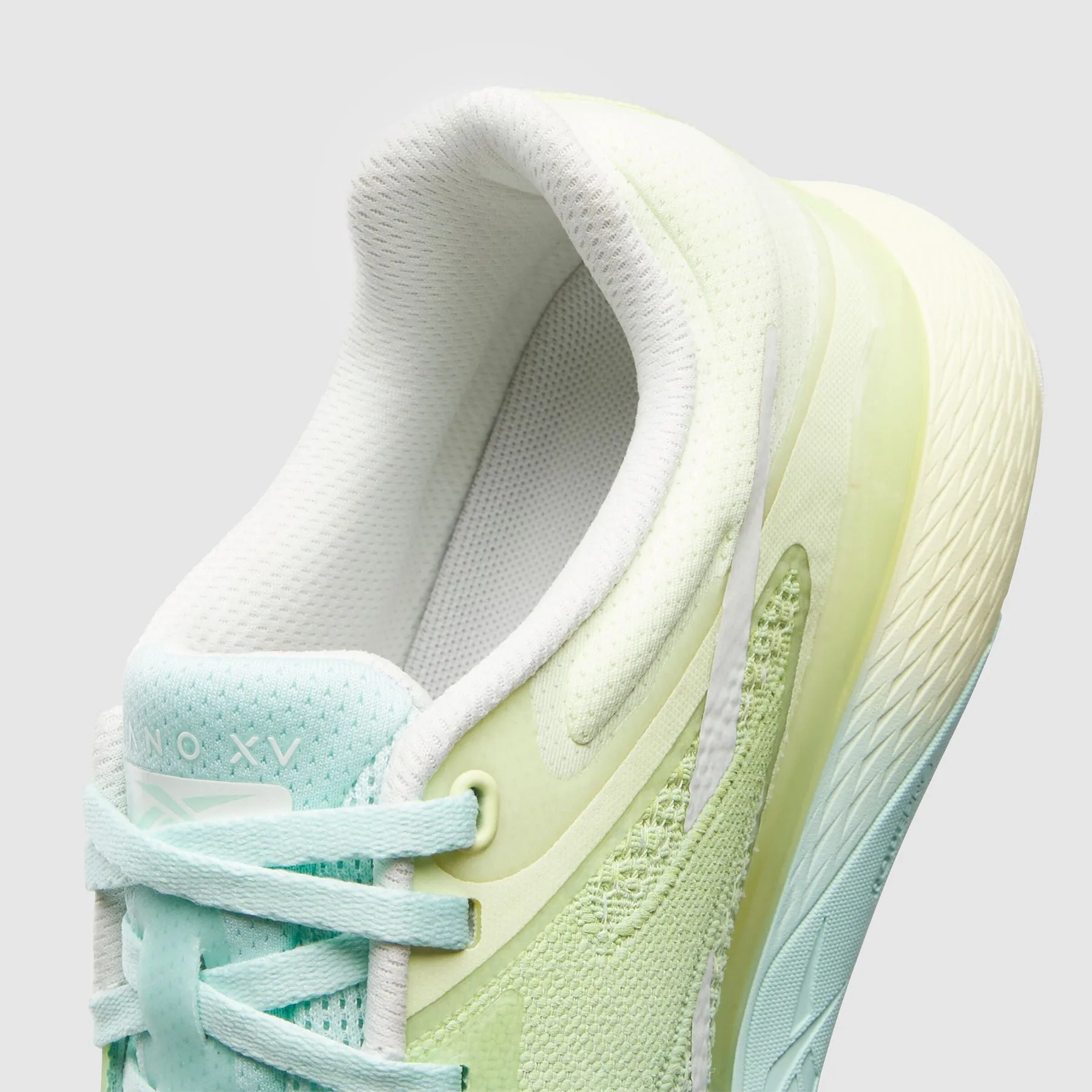 Reebok - Nano X5 - Women'S - Glitch Aqua/Yellow Haze/Chalk Chunky Heel Strap Anti - Static Leather