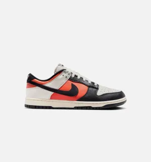 Slim Fit Lower Settled Look Dunk Low Retro Vintage Coral Mens Lifestyle Shoe - Phantom/Black/Vintage Coral/Pale Ivory