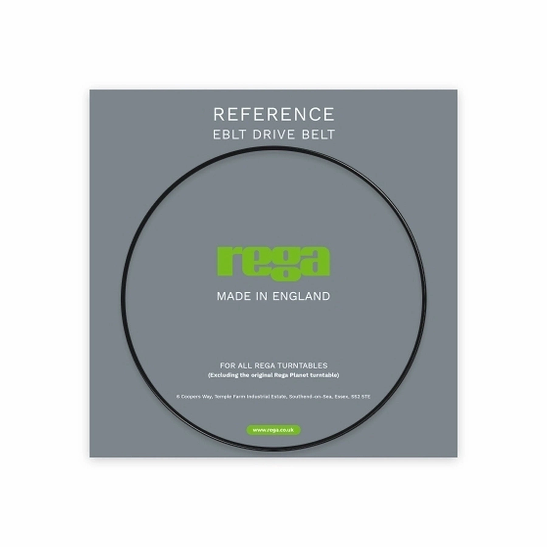 Rega: Reference EBLT Replacement Drive Belt