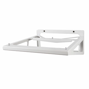 Rega: Wall Mount for Rega Turntables  - White hi-fi digital music server,hi-fi speaker wall mount,hi-fi amp upgrade