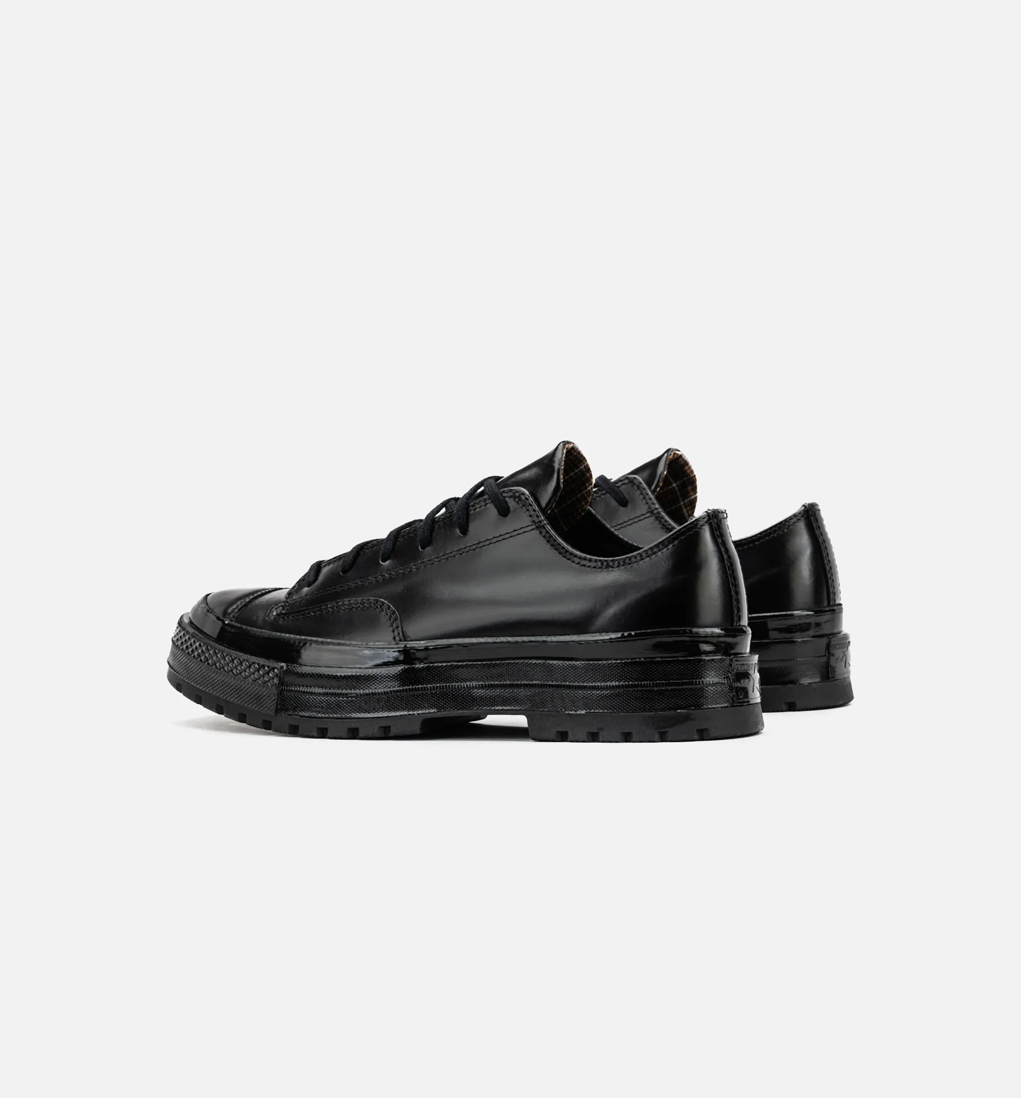 Chuck 70 Formal Leather Mens Lifestyle Shoe - Black/Black Universal Application AntifungalTreatmentLayer